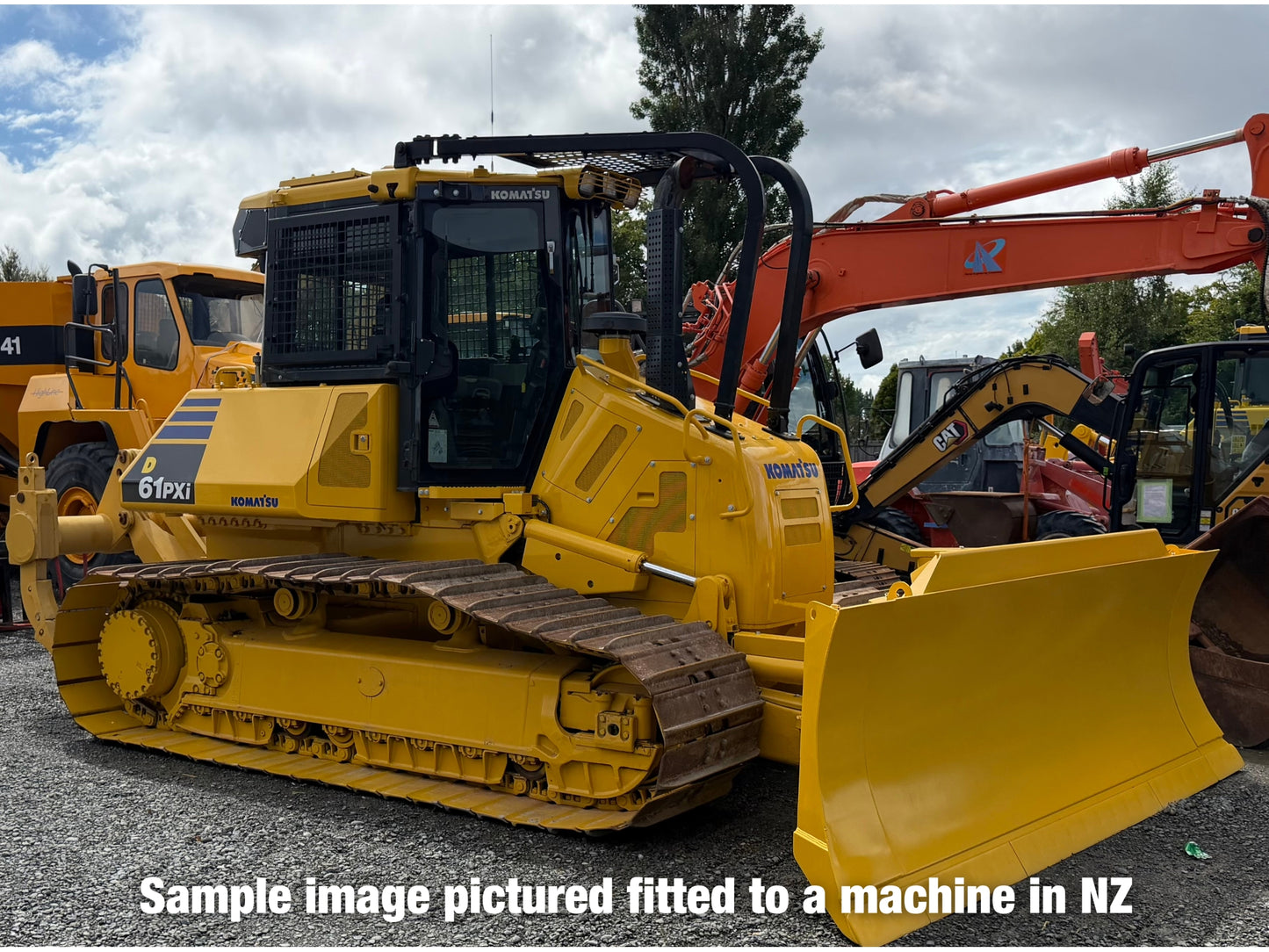 Komatsu D61 Bulldozer Screens and Sweeps Package