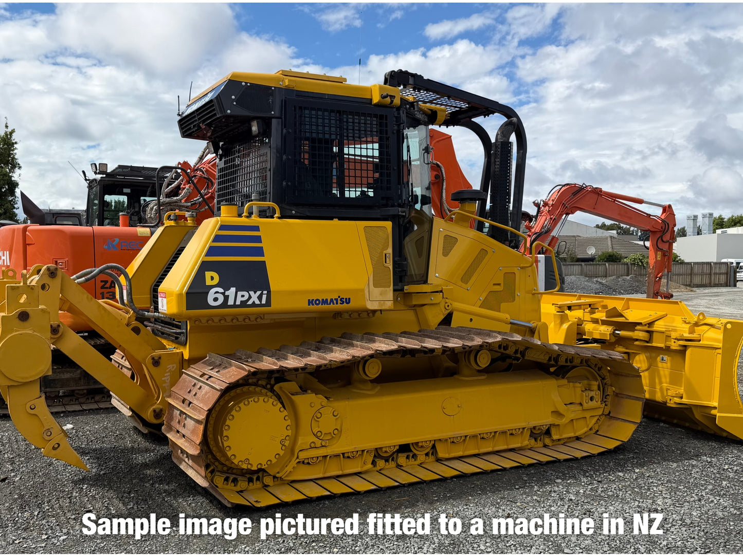 Komatsu D61 Bulldozer Screens and Sweeps Package
