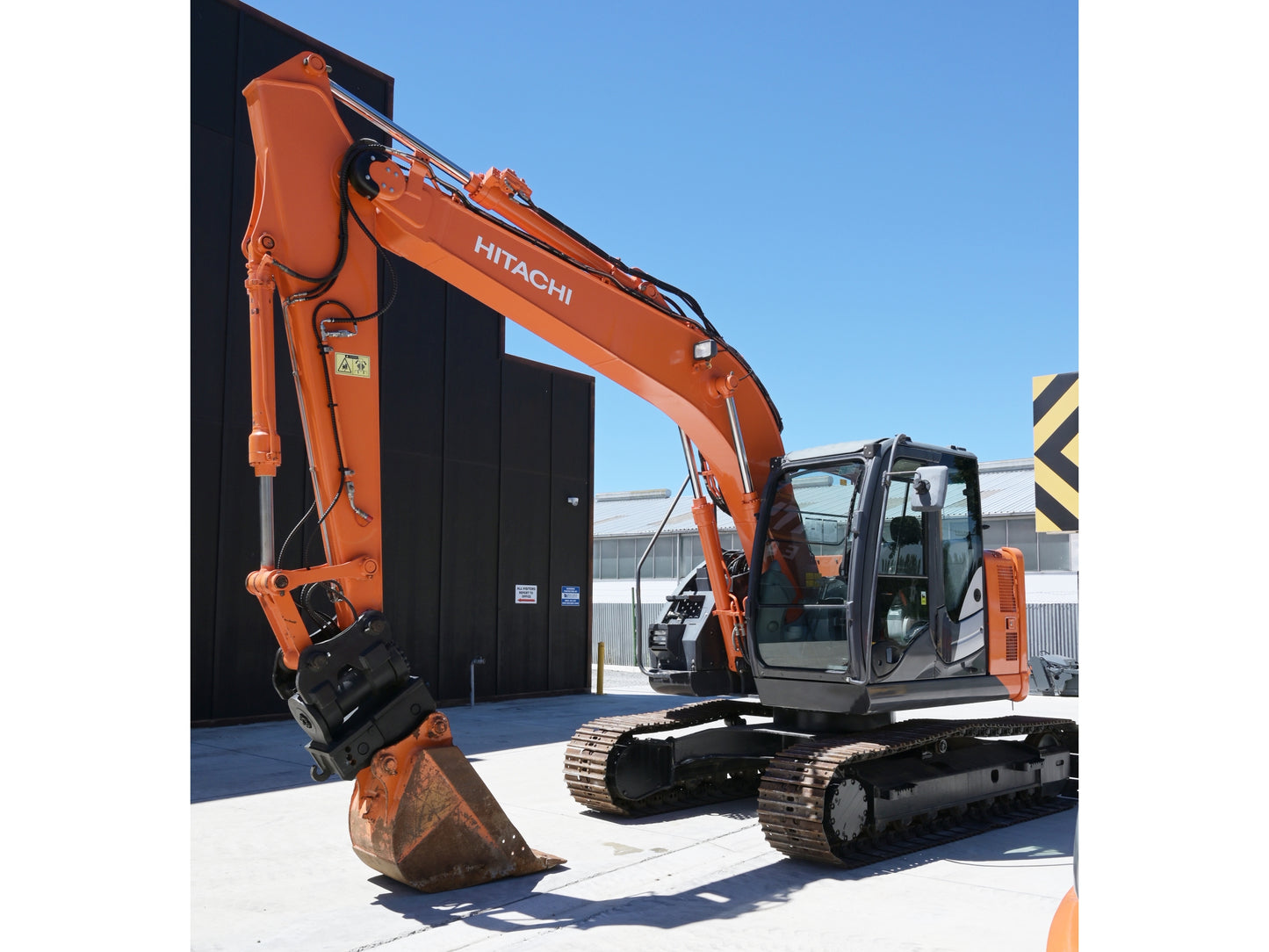 Hitachi ZX135US Digger 13.5 ton Zero Swing Digger