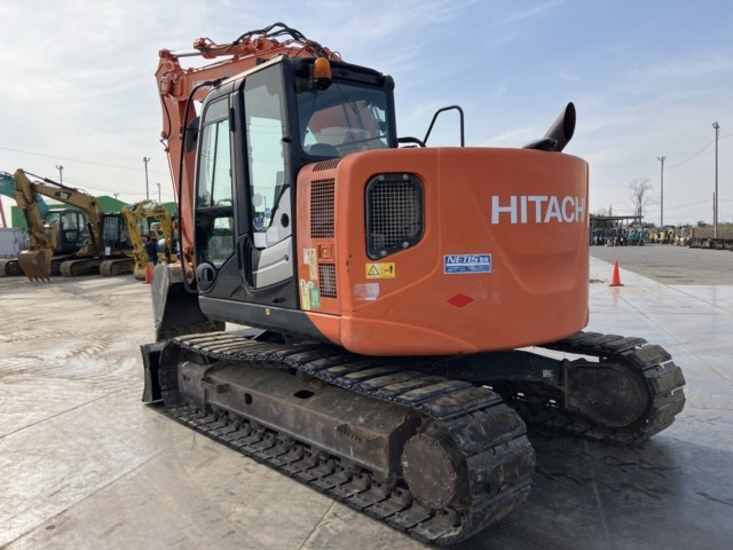 Hitachi ZX135US-5 Digger