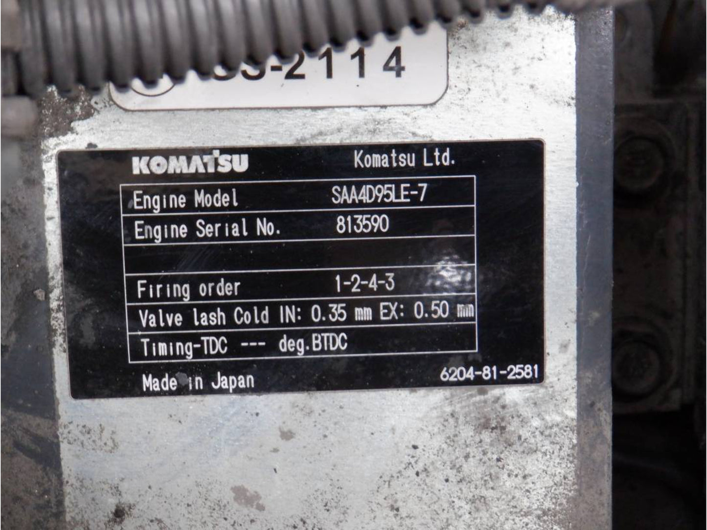 KOMATSU PC138US-11 14 Ton Excavator