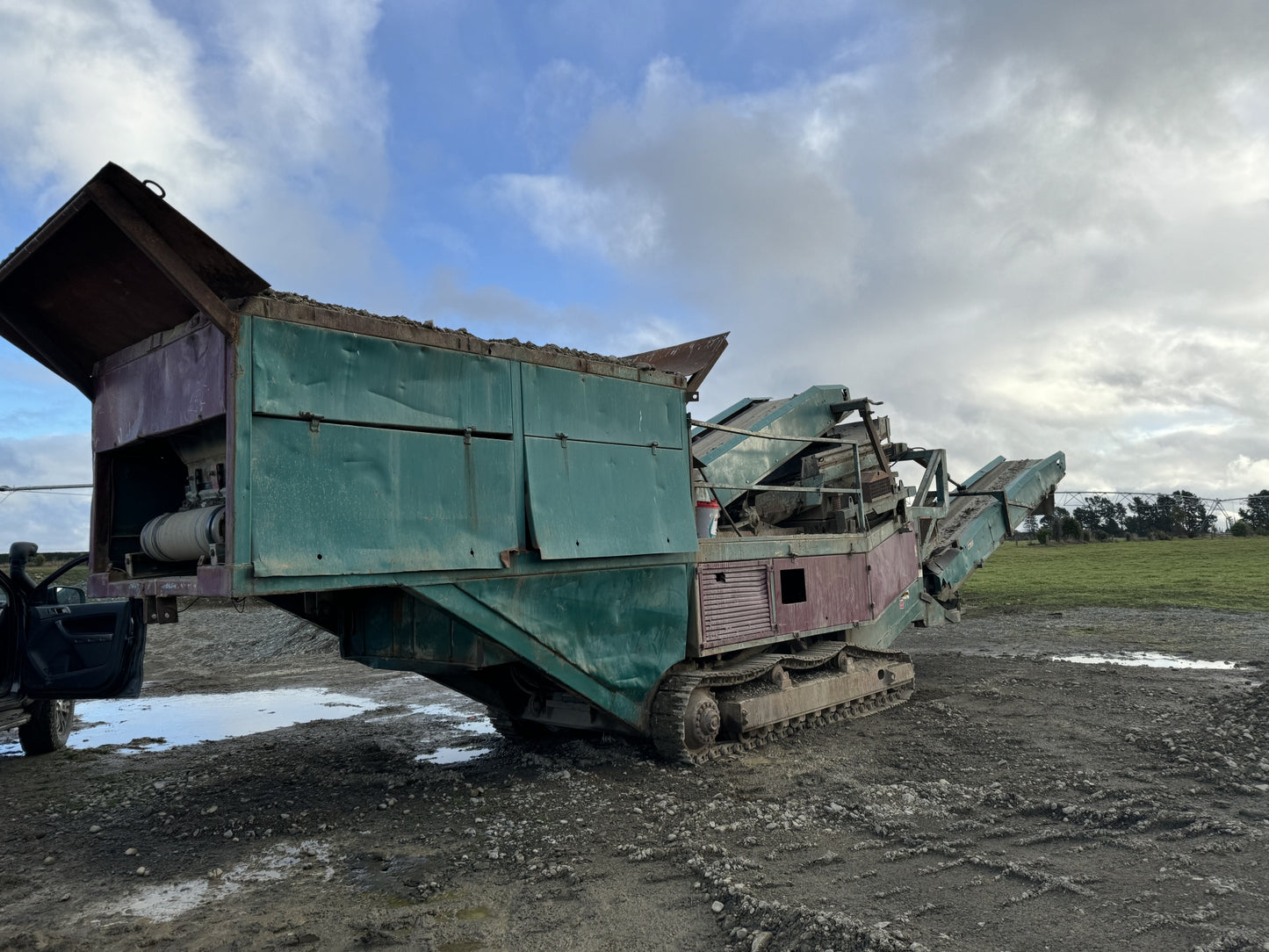 1995 Powerscreen Premiertrak TC600J Jaw Crusher