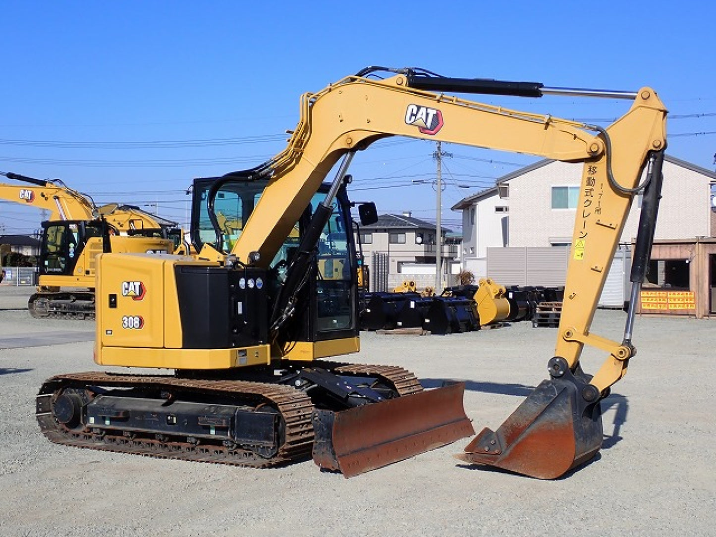 2020 CAT 308 Compact Radius 8T Excavator / Digger