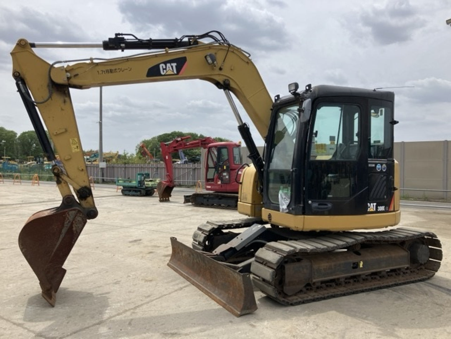 CAT 308E Zero Swing 8T Digger