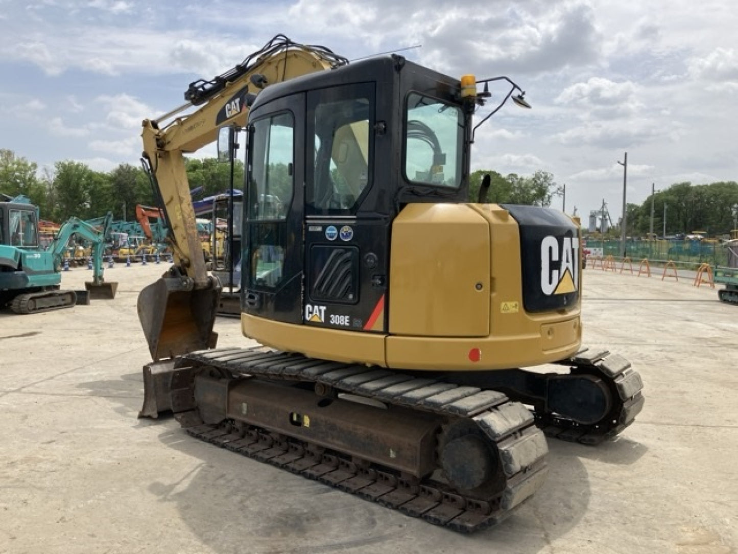 CAT 308E Zero Swing 8T Digger