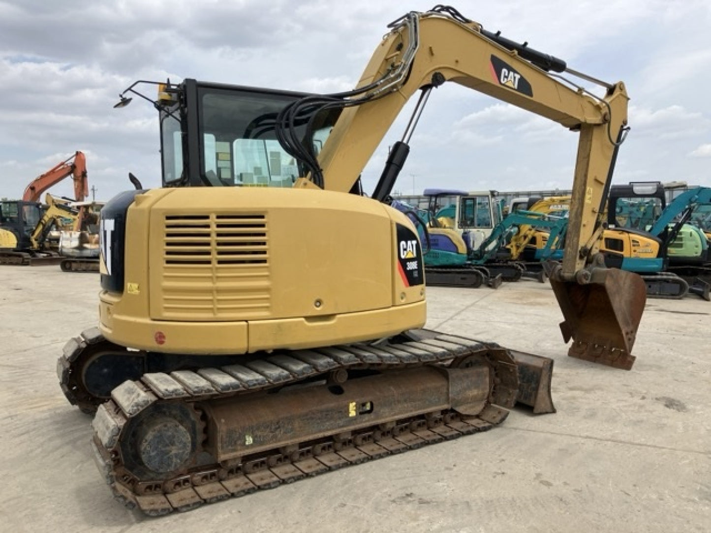 CAT 308E Zero Swing 8T Digger