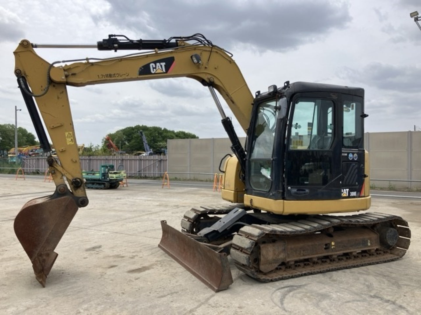 CAT 308E Zero Swing 8T Digger