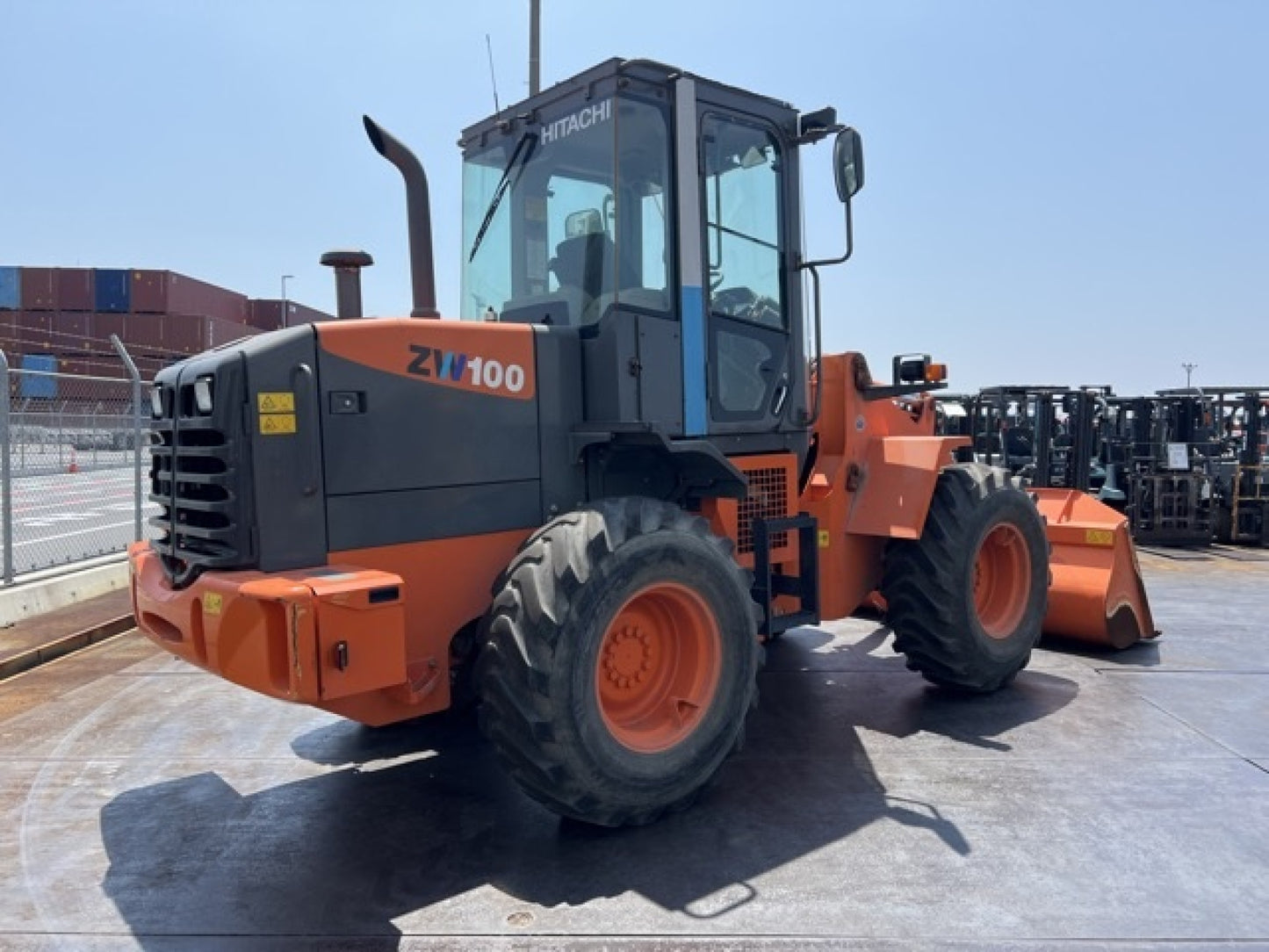 Hitachi ZW100 Wheel Loader Low Hours