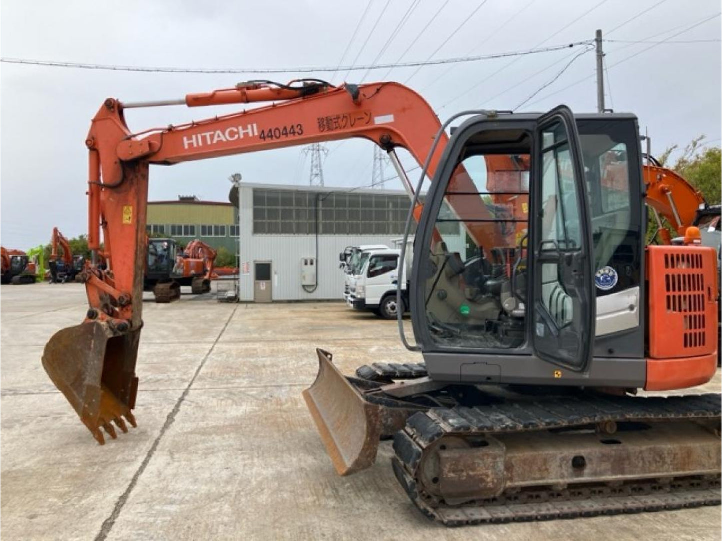 Hitachi ZX75US 7.5T Digger Low Hours