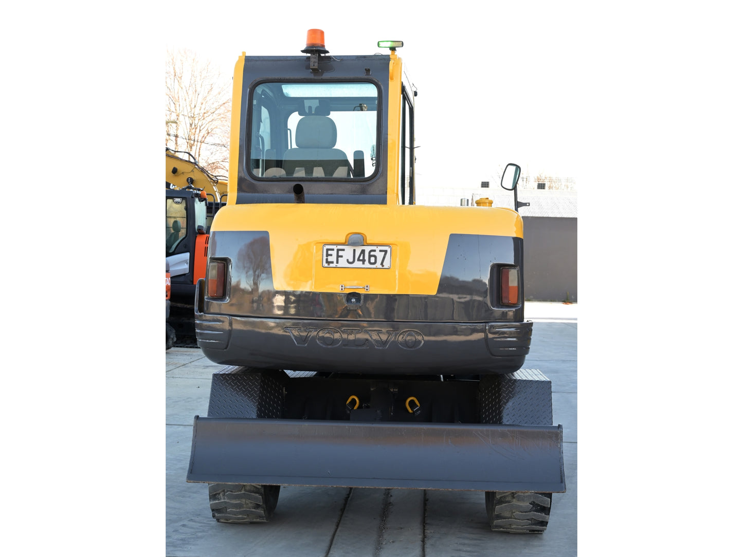 Volvo EW55B Wheeled Excavator