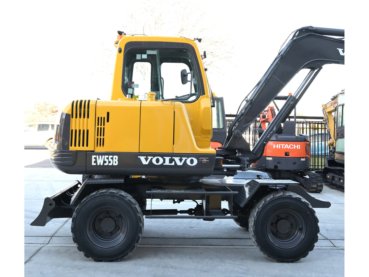 Volvo EW55B Wheeled Excavator