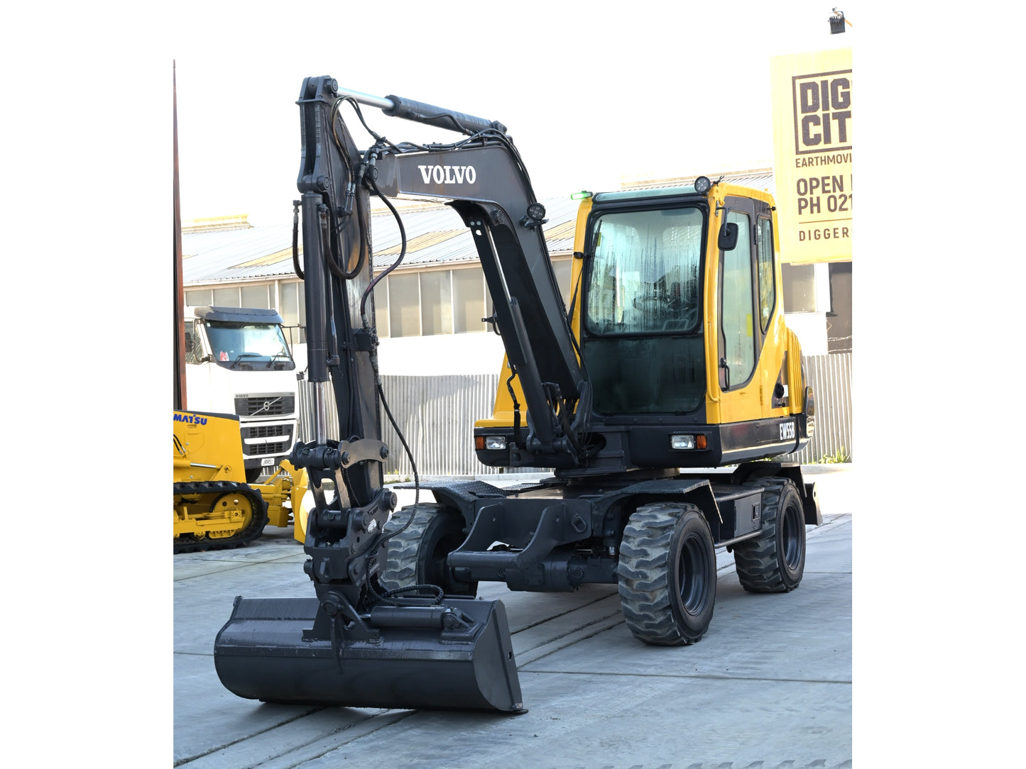 Volvo EW55B Wheeled Excavator