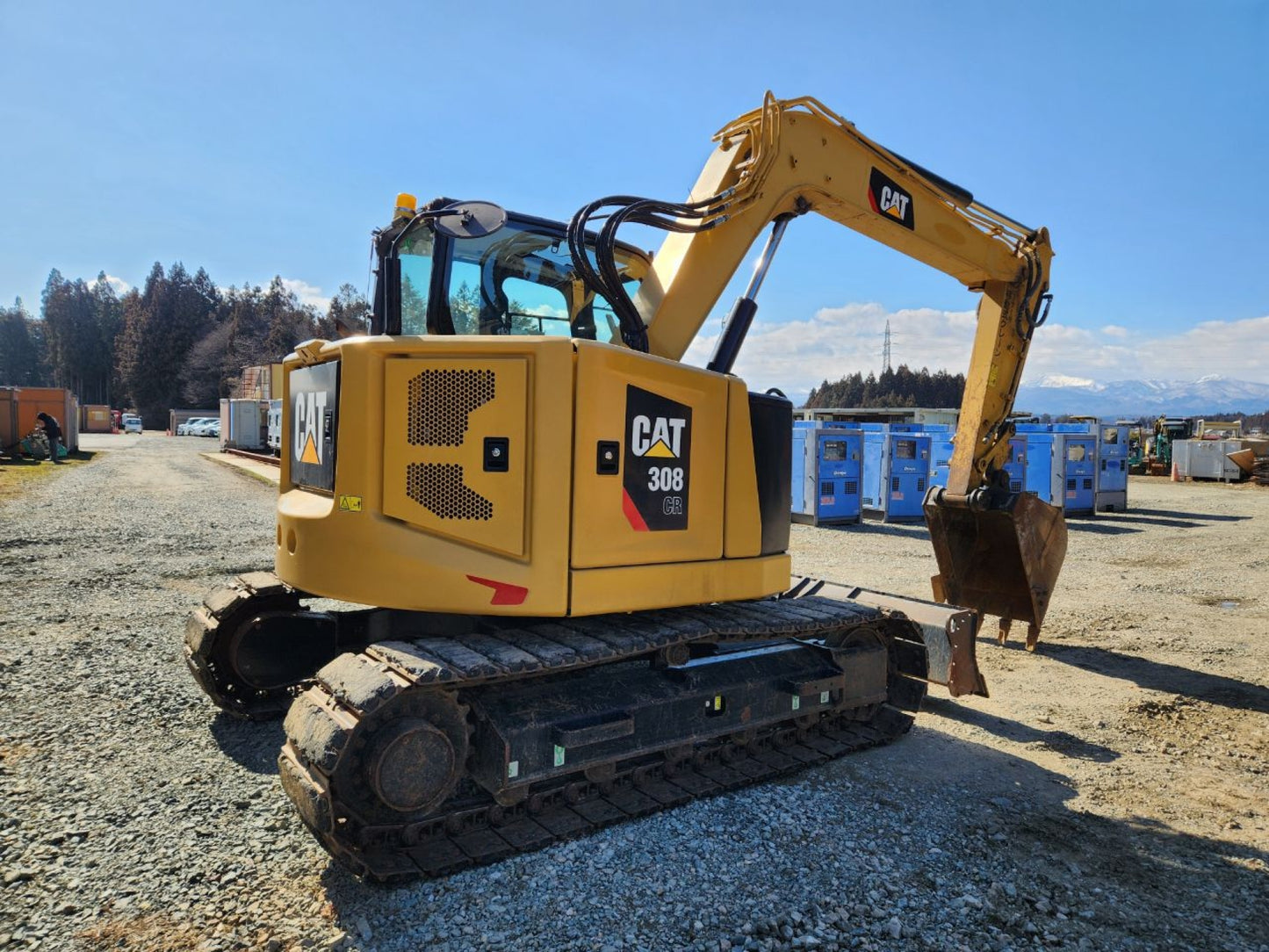 2019 CAT 308 Nex Gen Compact Radius 8T Excavator / Digger