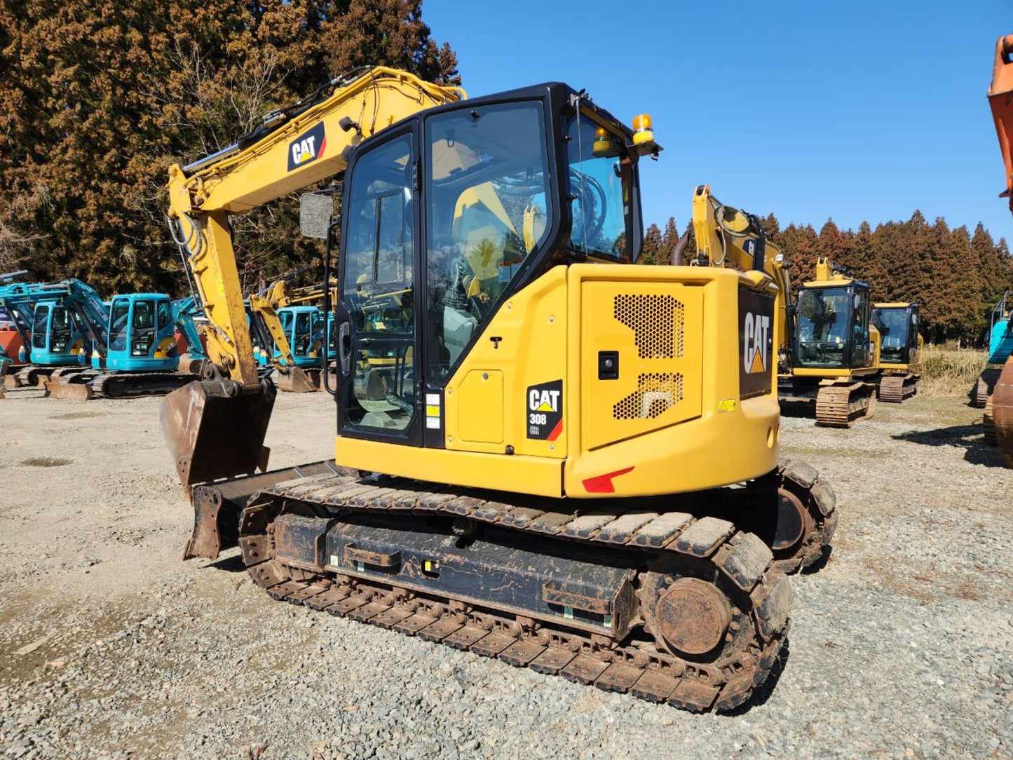 2019 CAT 308 Nex Gen Compact Radius 8T Excavator / Digger