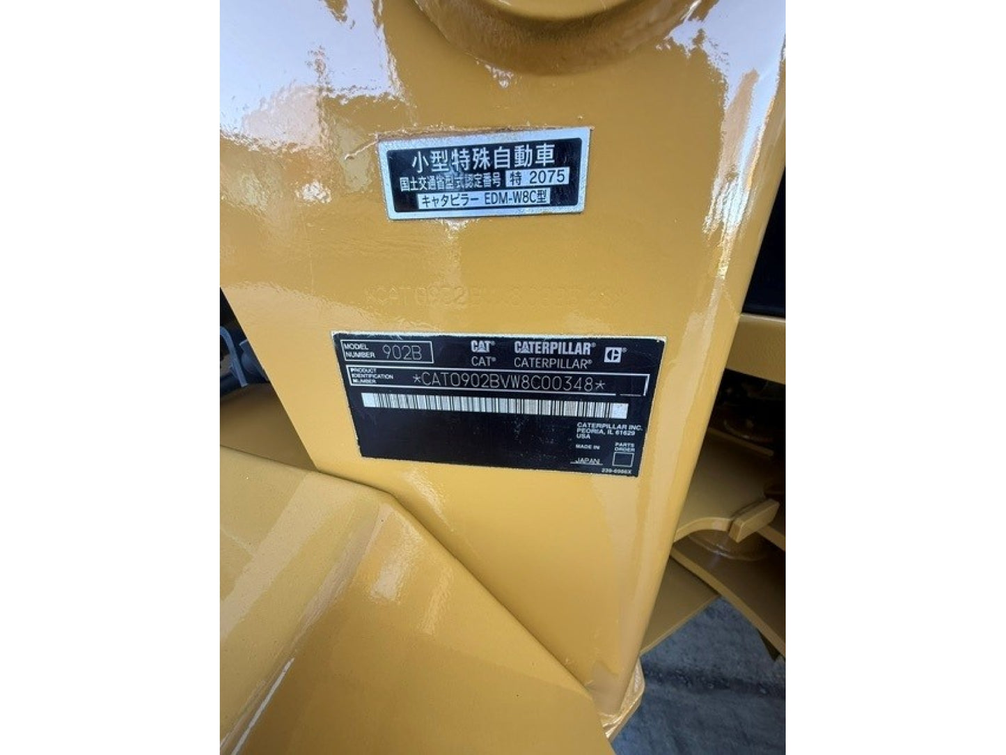 Cat 902 Wheel Loader 0.6 CBM bucket