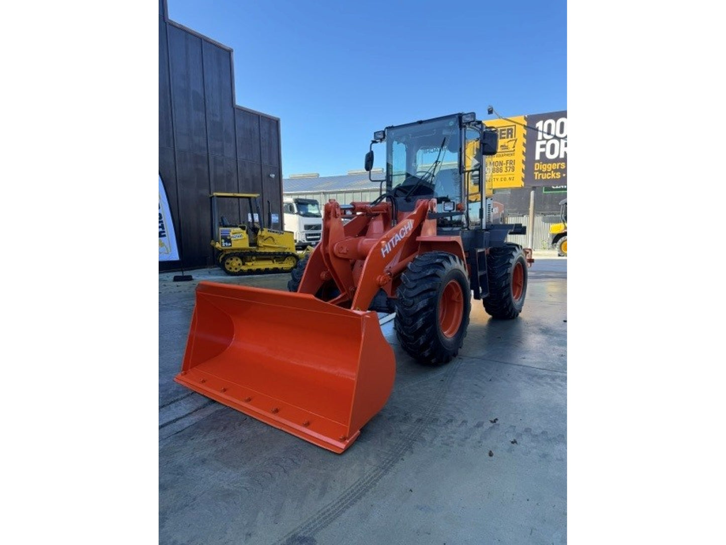 HITACHI ZW100 WHEEL LOADER Low Hours