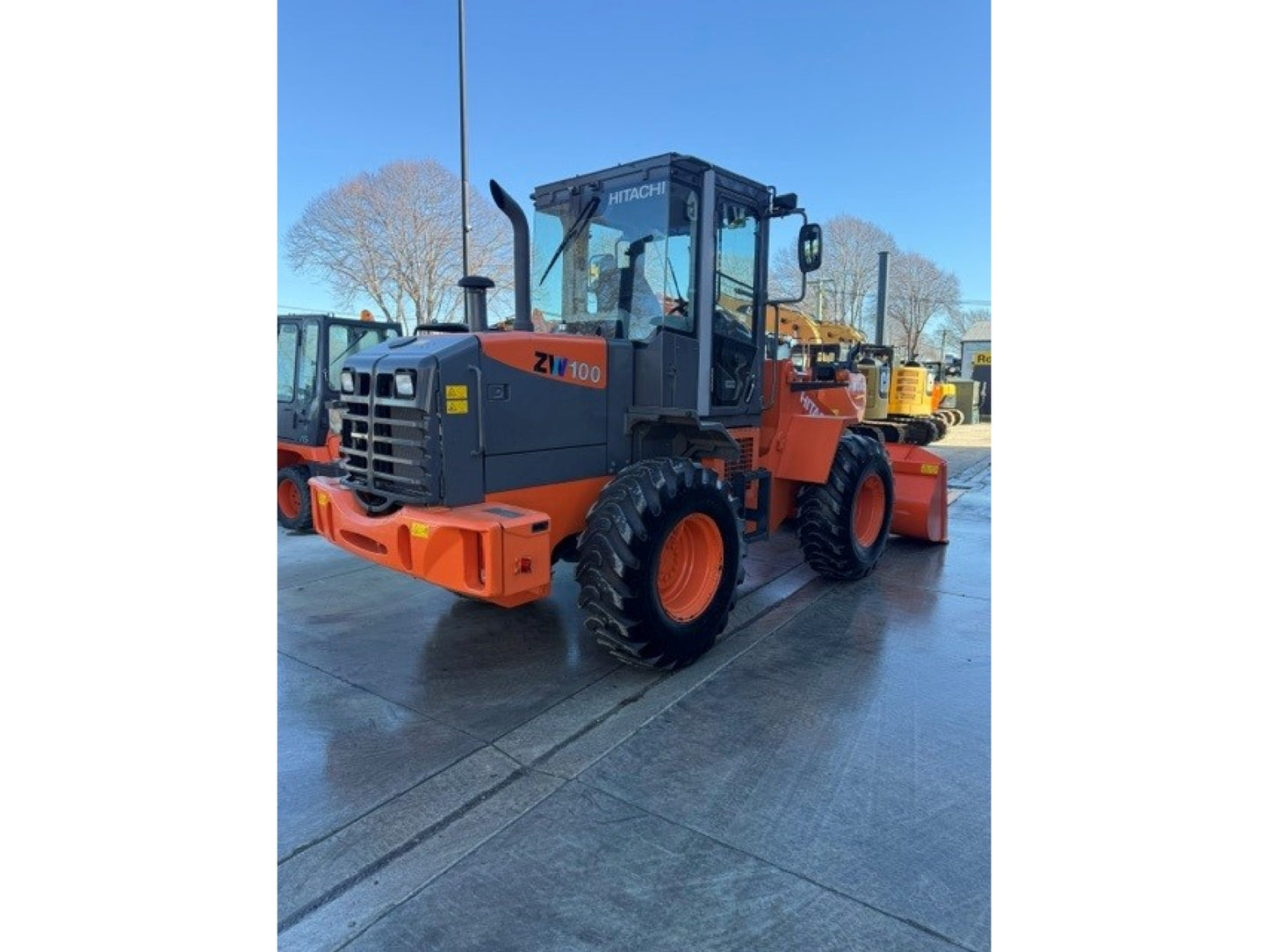 HITACHI ZW100 WHEEL LOADER Low Hours