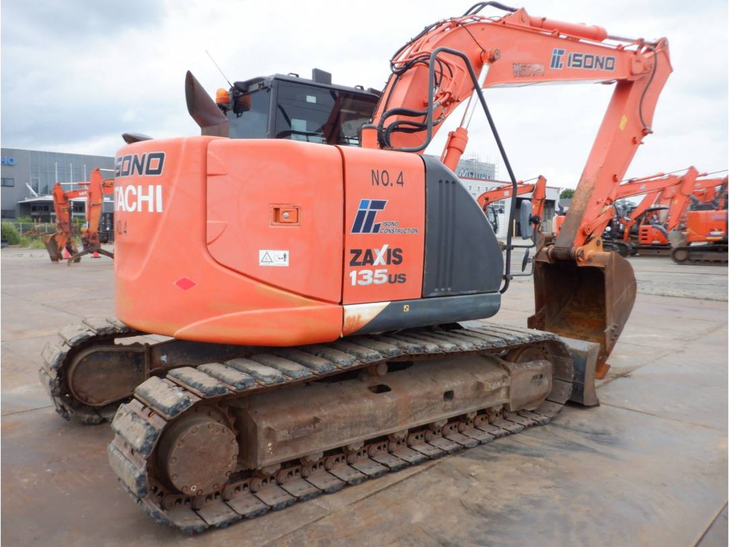 Hitachi ZX135US-5 Excavator 13.5 Ton