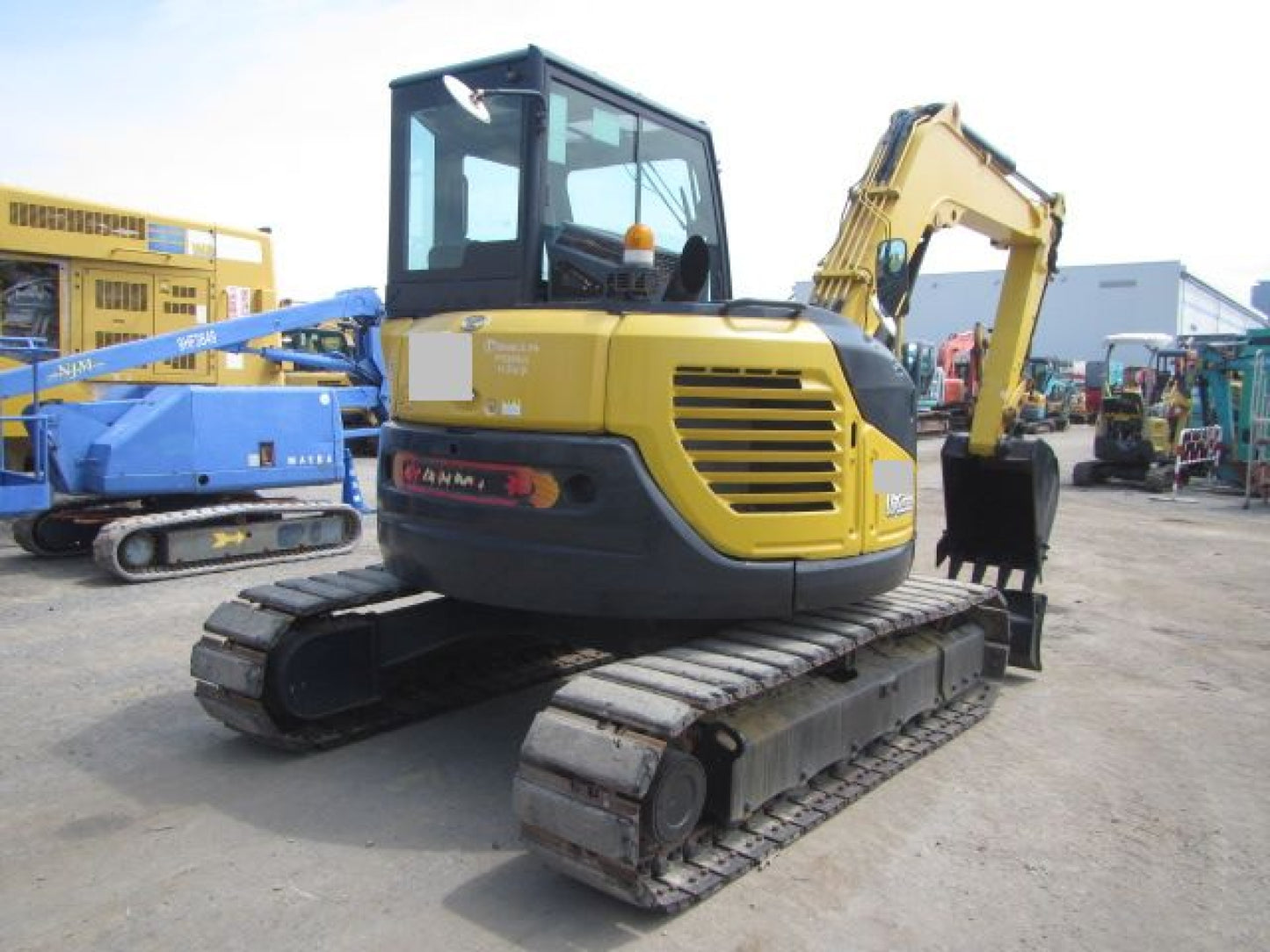 Yanmar VIO80 8t Digger