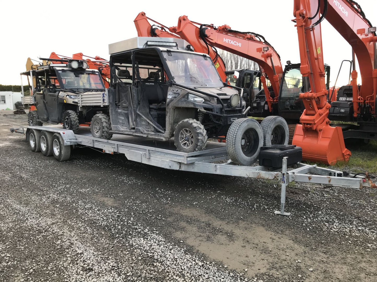 2019 Homebuilt Transporter (3-Axle/2-Car) Trailer
