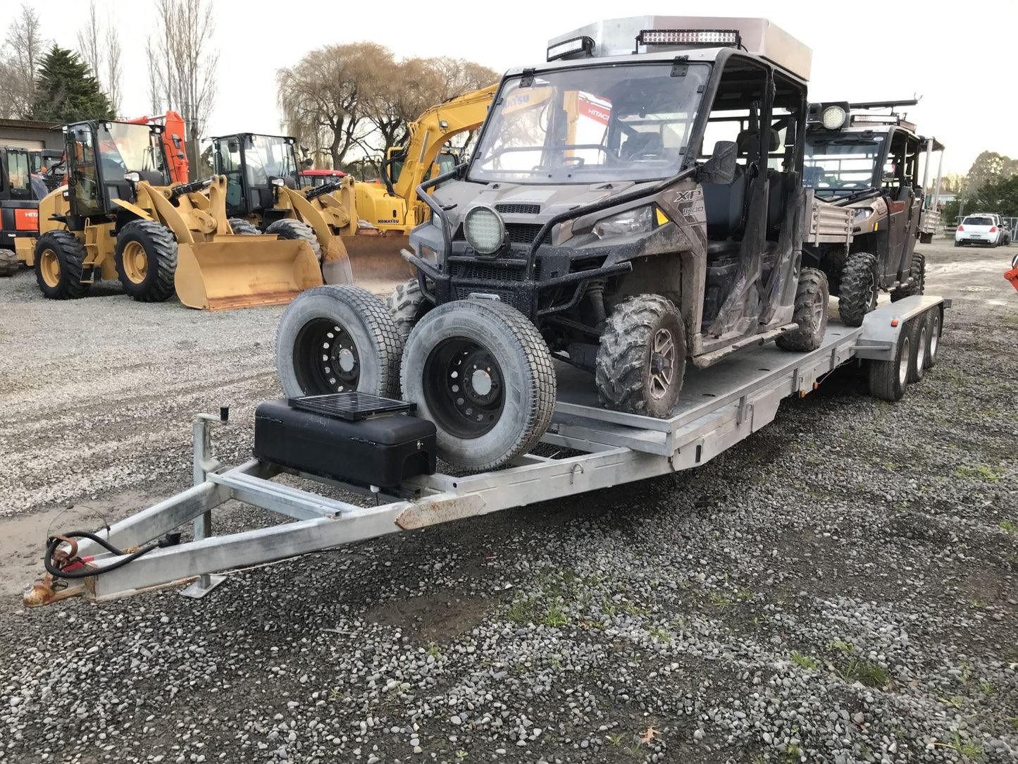 2019 Homebuilt Transporter (3-Axle/2-Car) Trailer
