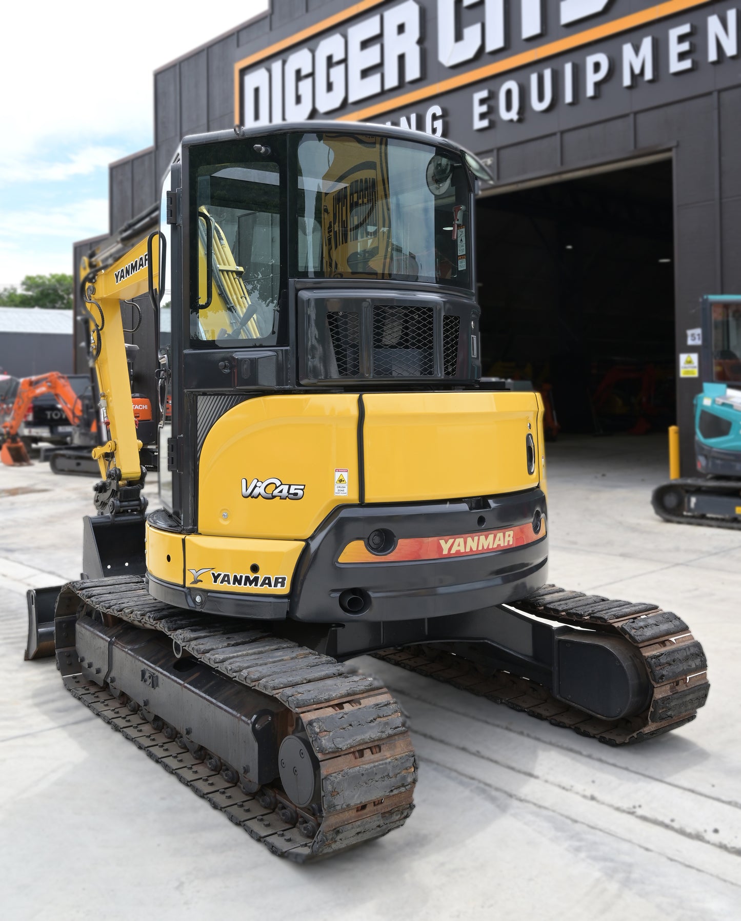 Yanmar VIO45 5 ton Digger