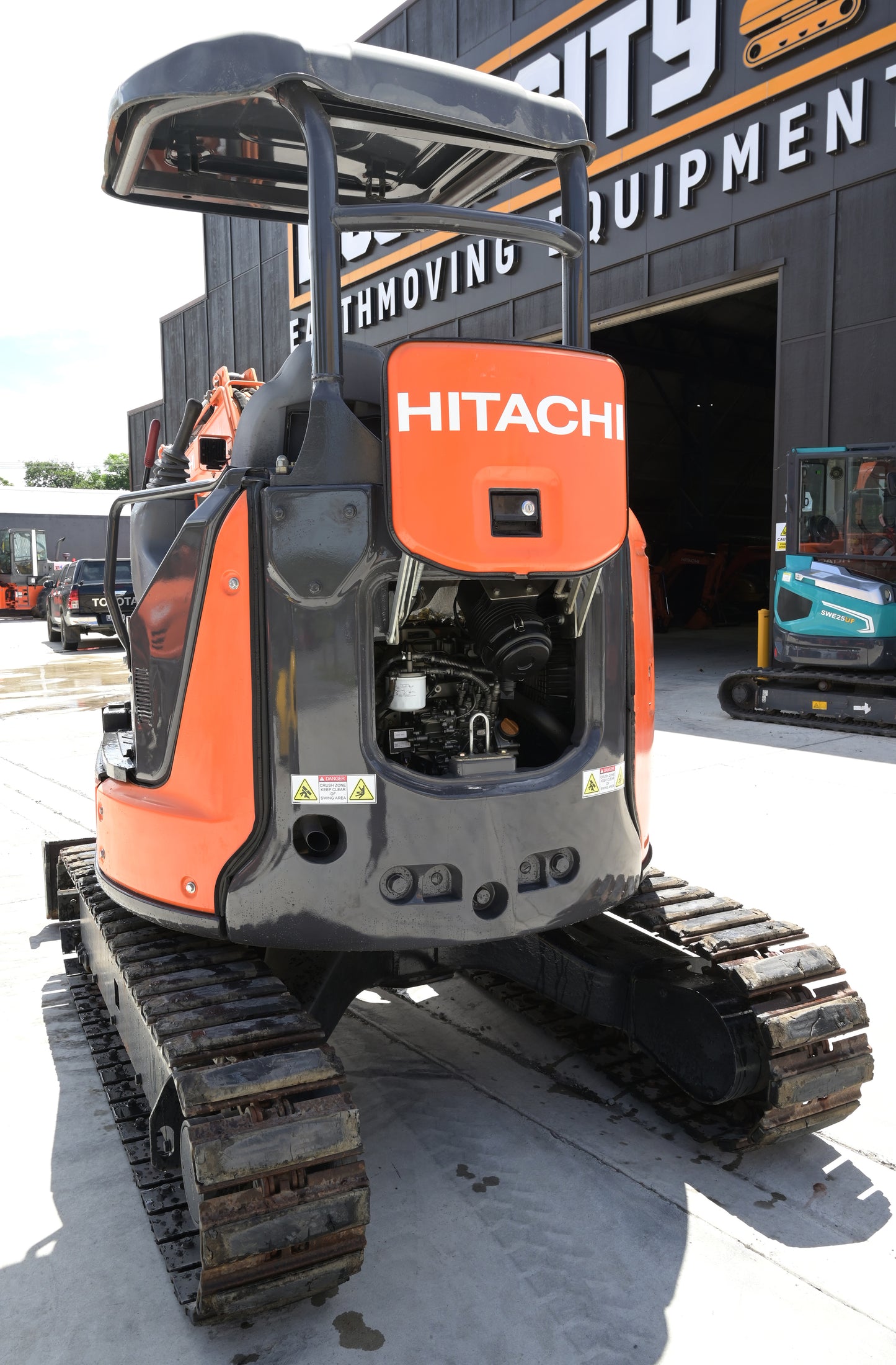Hitachi ZX30U, 3 Ton Excavator, Low Hours