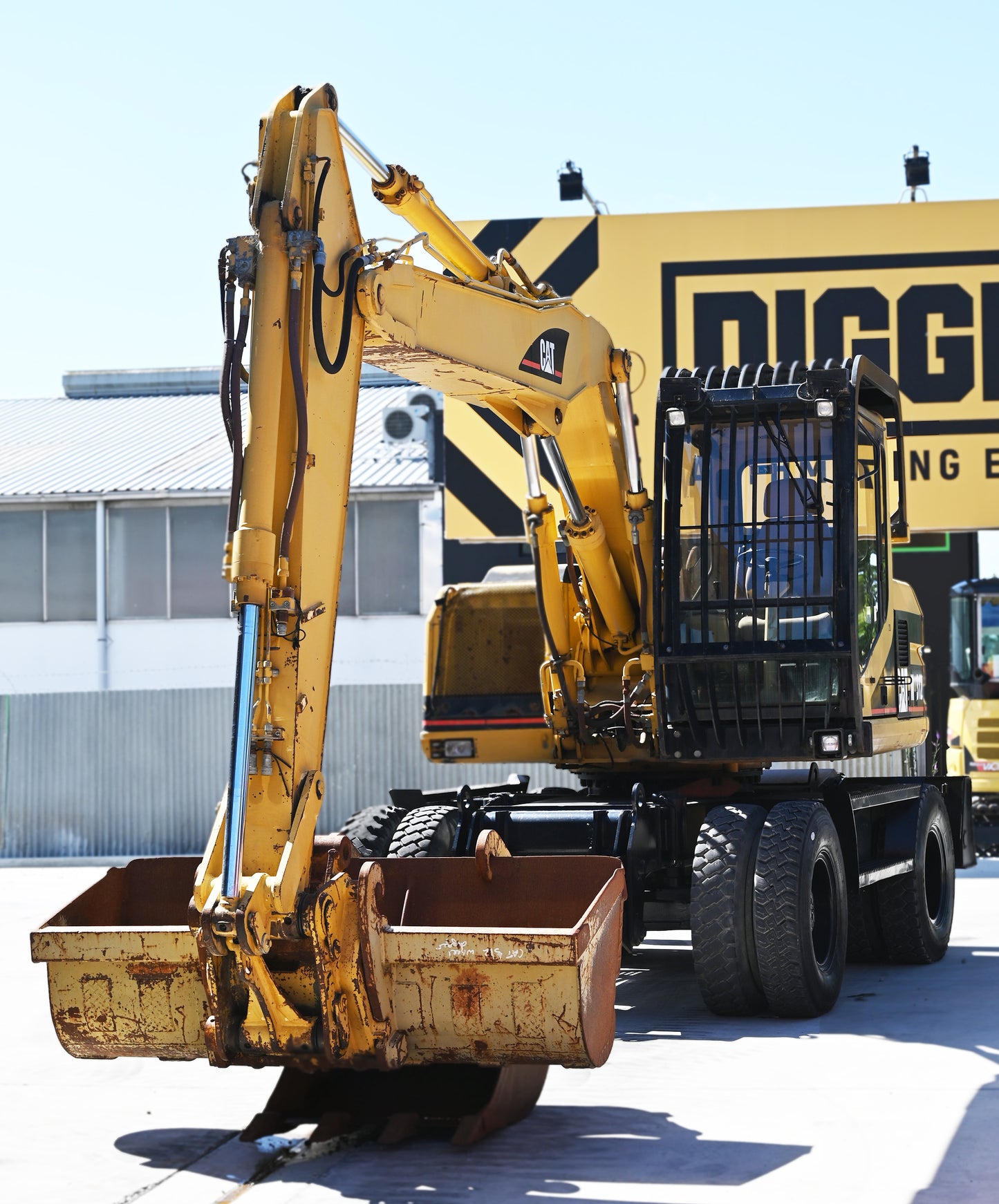 Caterpillar M312 Wheeled Excavator