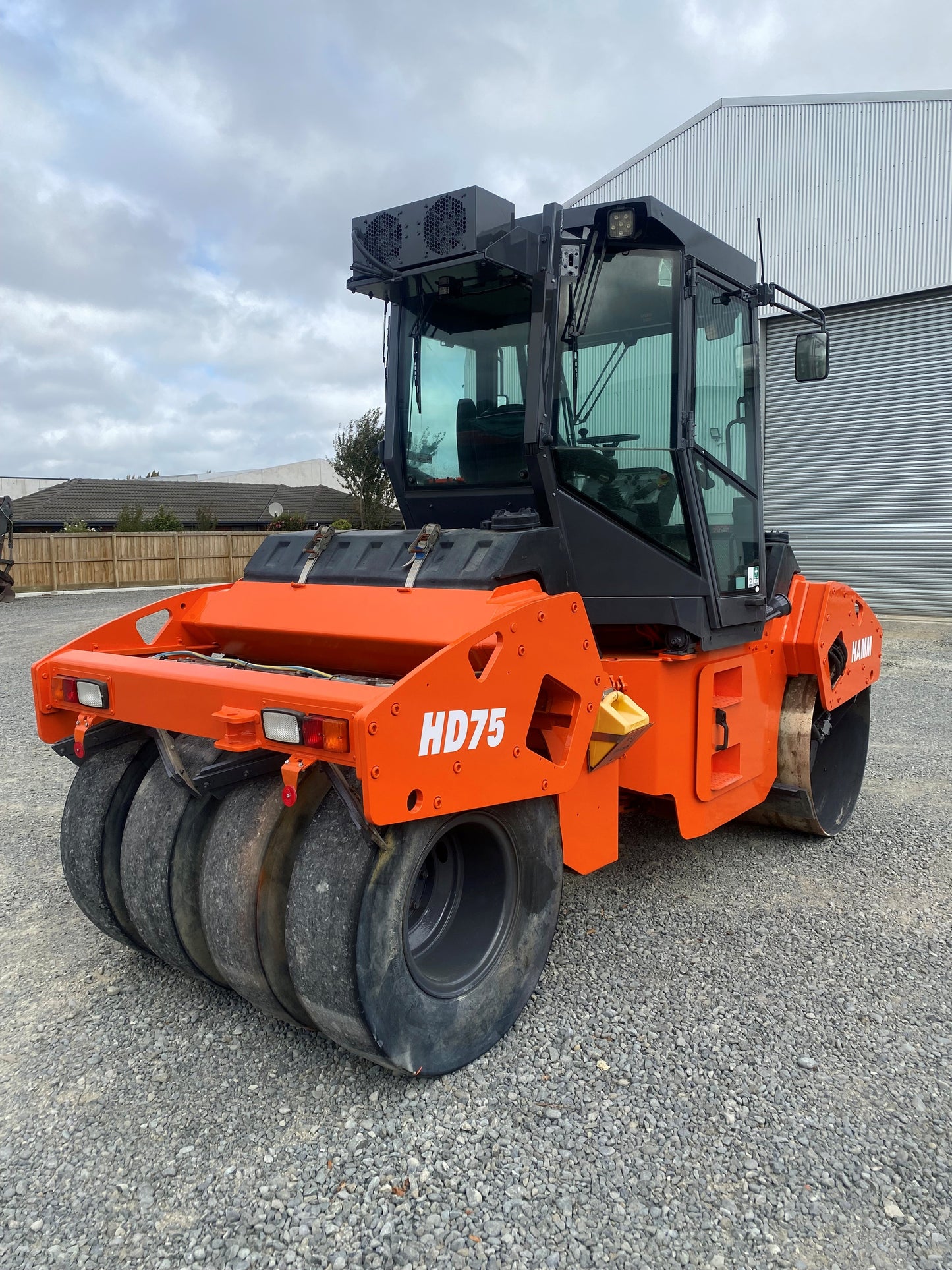 2007 Hamm HD 75K Articulated Combi Roller with Vibratory Drum
