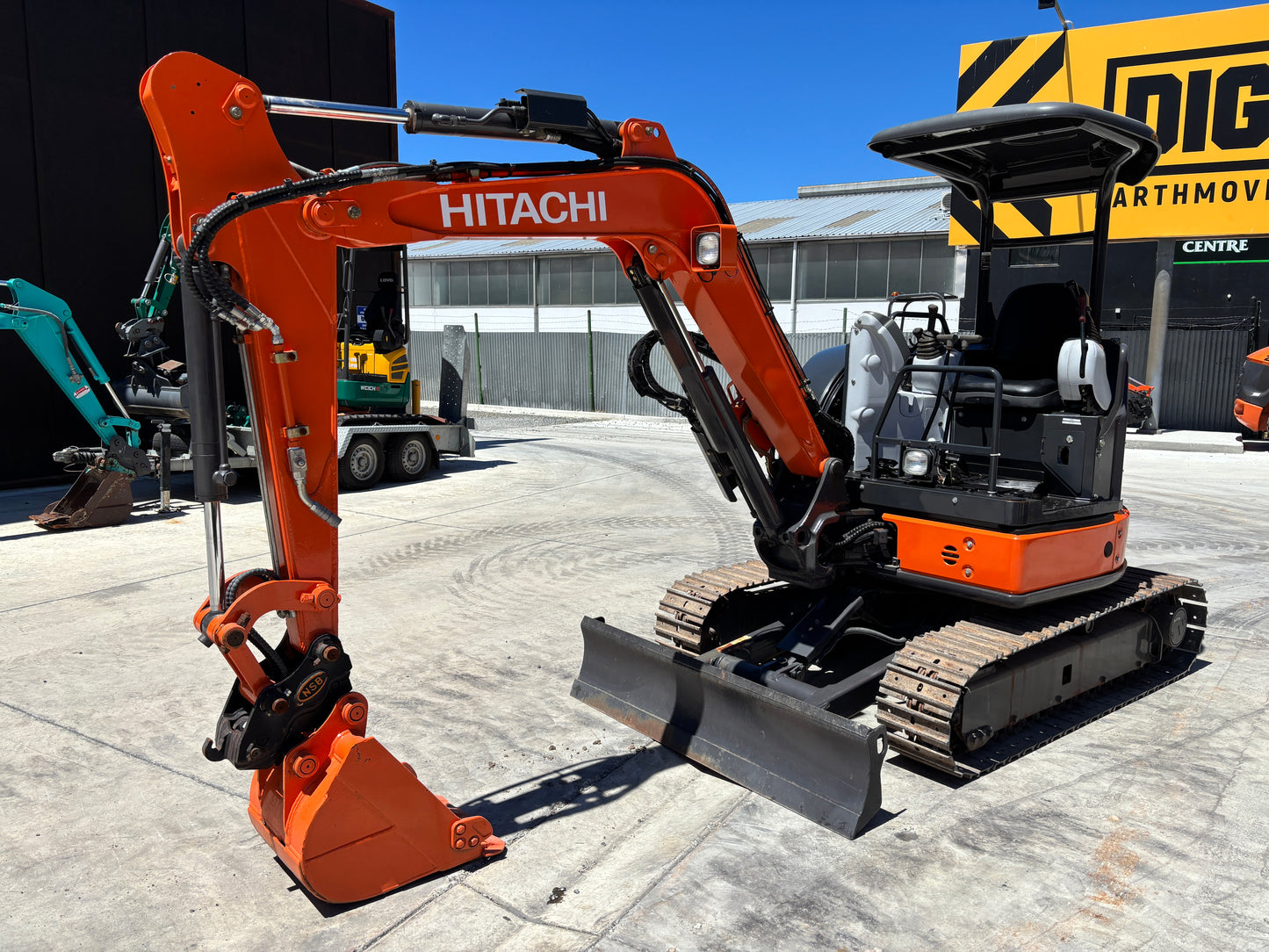 Hitachi ZX30U, 3 Ton Excavator, 2013 Model