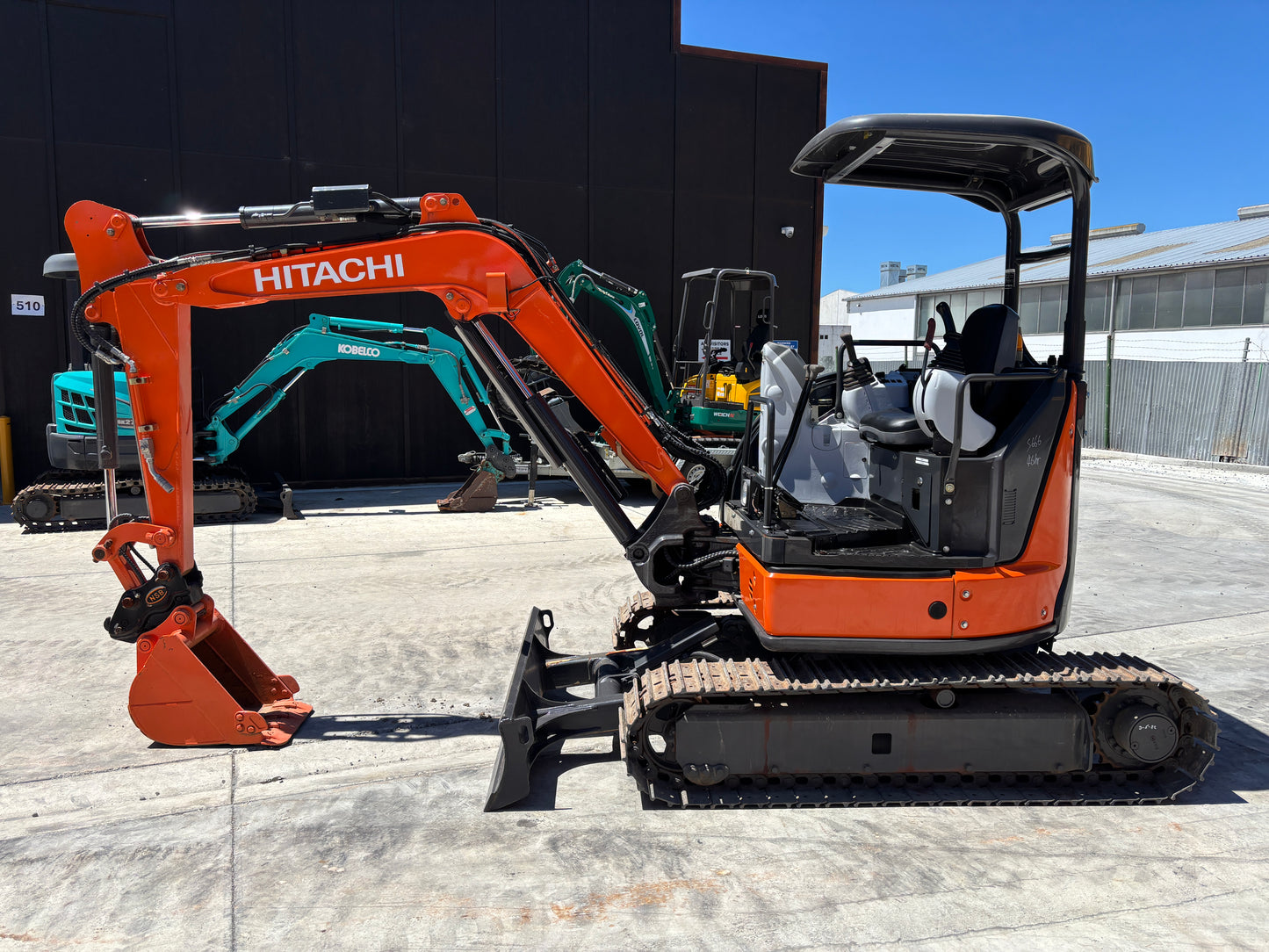 Hitachi ZX30U, 3 Ton Excavator, 2013 Model