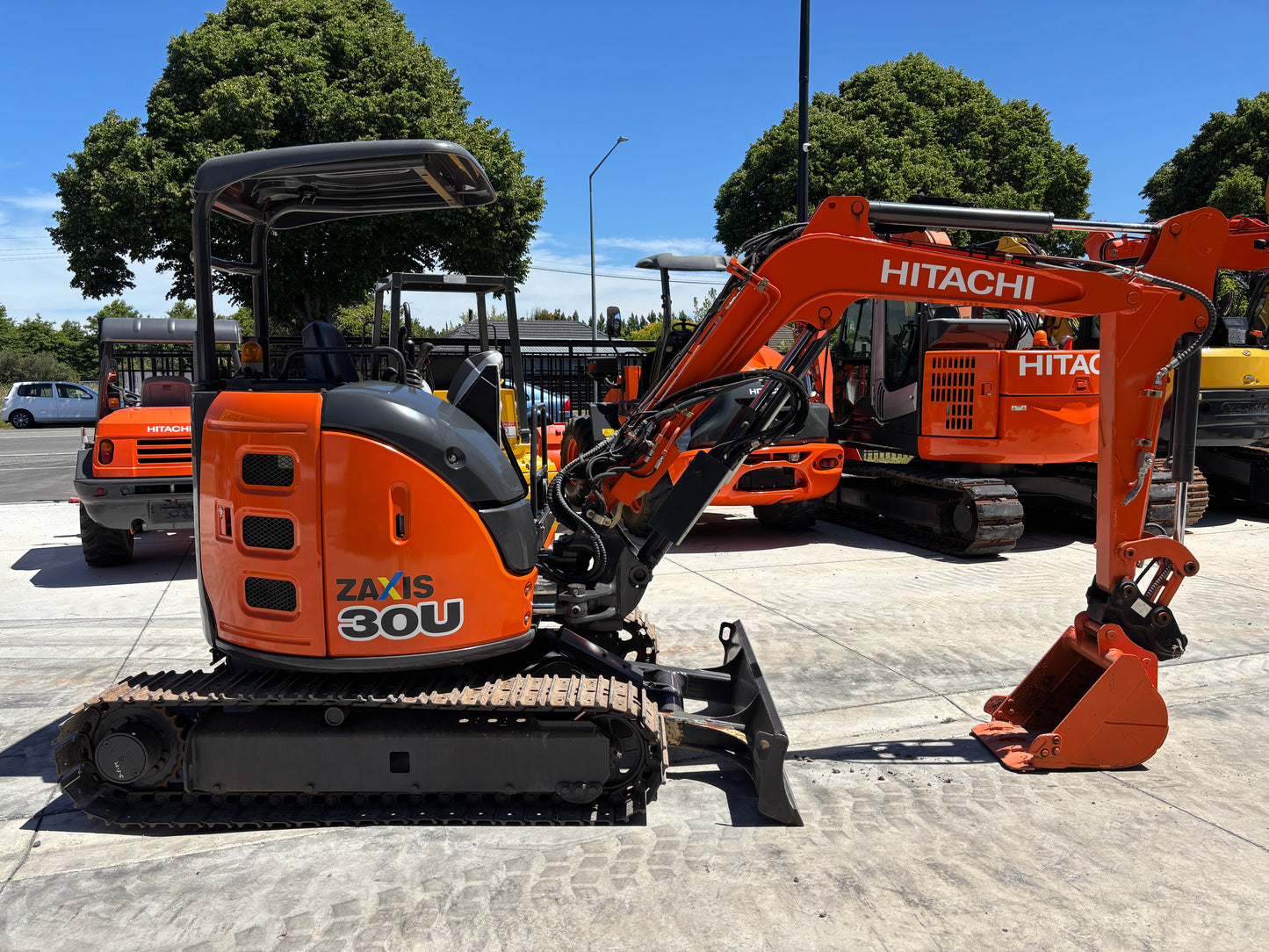 Hitachi ZX30U, 3 Ton Excavator, 2013 Model