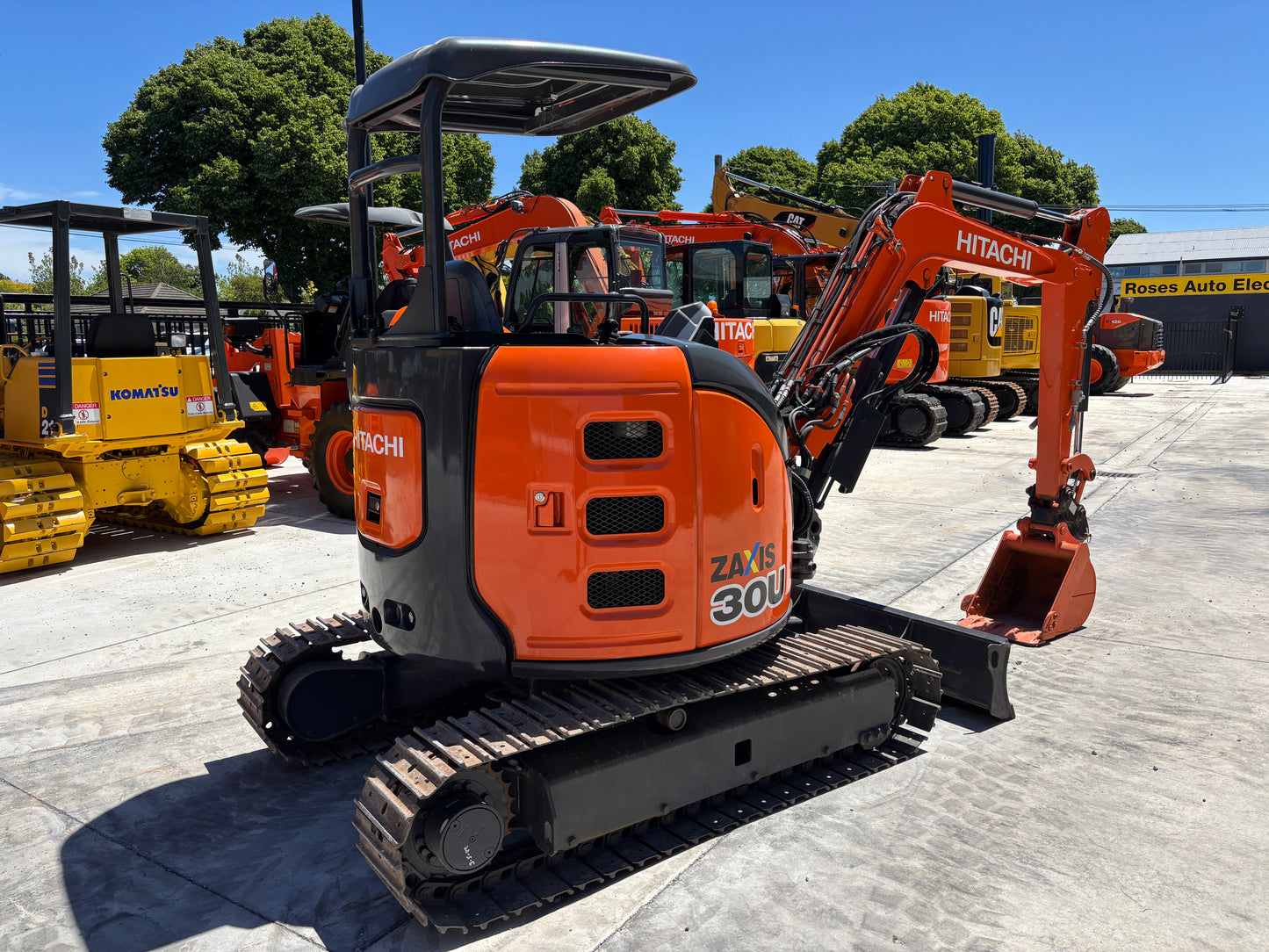 Hitachi ZX30U, 3 Ton Excavator, 2013 Model