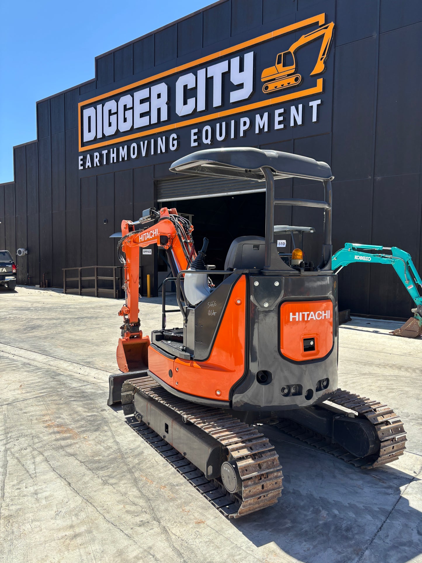 Hitachi ZX30U, 3 Ton Excavator, 2013 Model