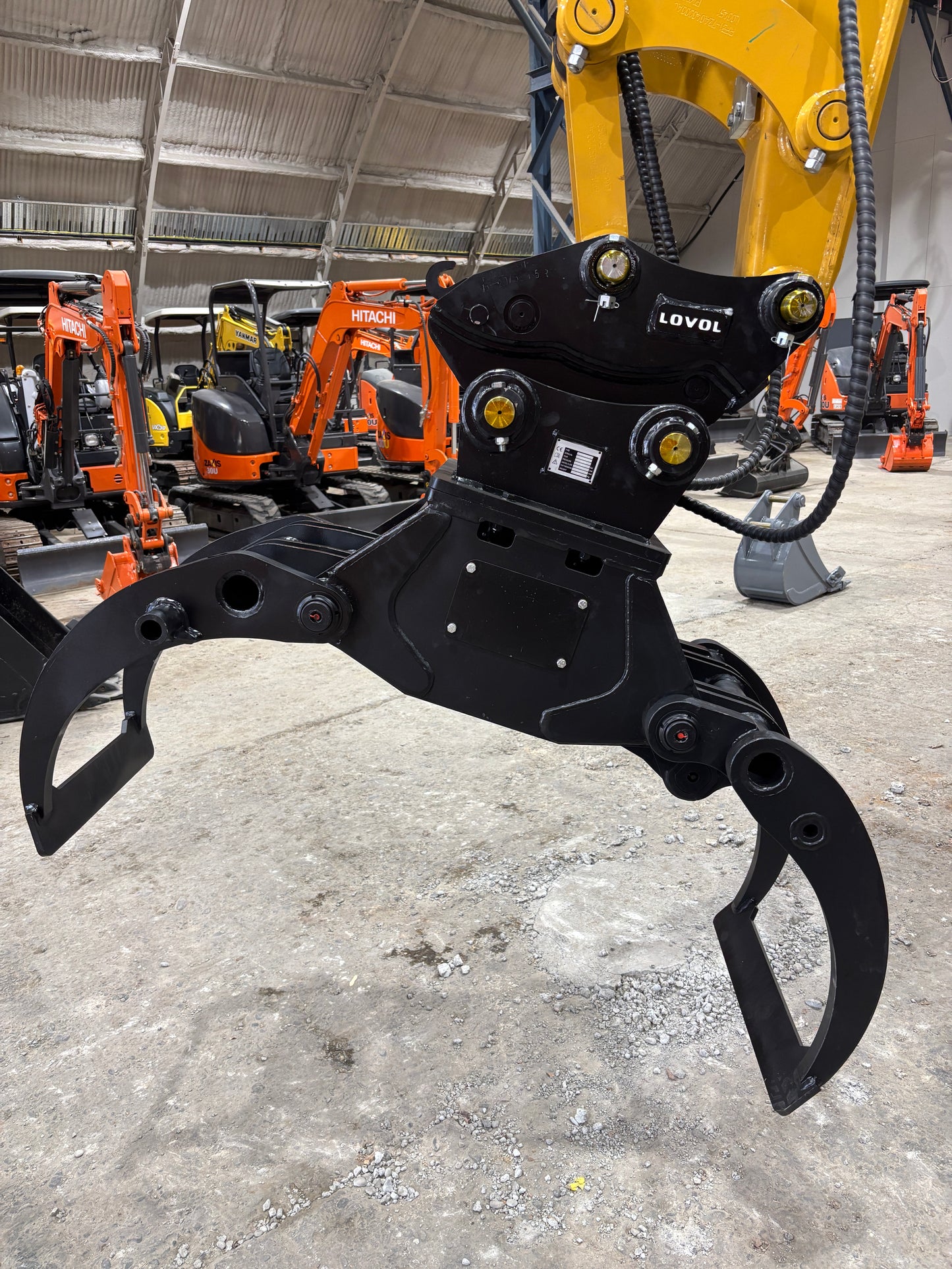 EXCAVATOR LOG GRAPPLE 6T LOVOL YUCHAI