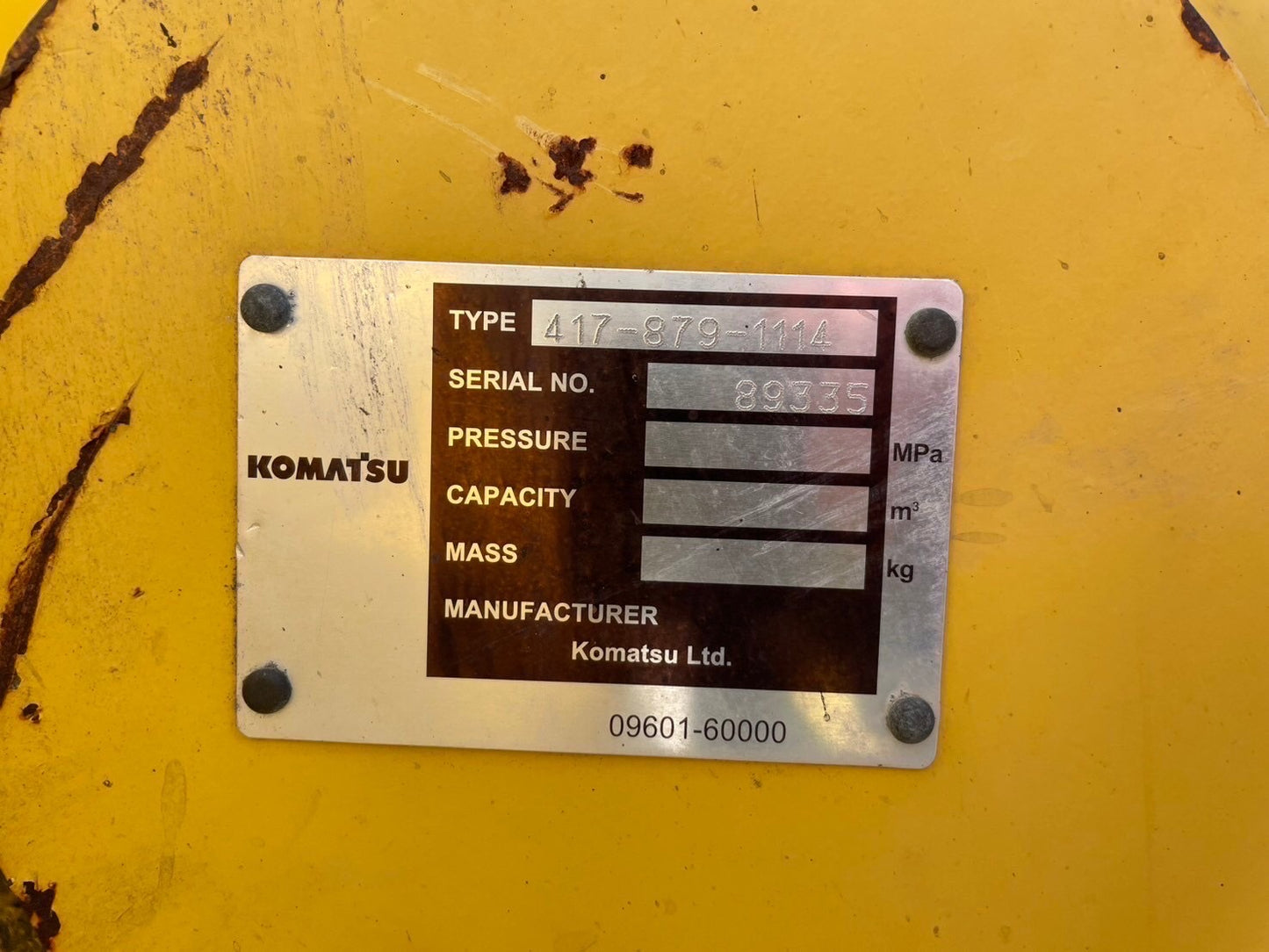 Komatsu WA100-7 Wheel Loader 7.5t 2017 Low Hours