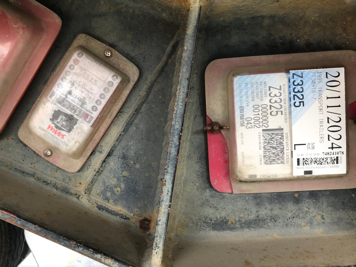 1995 Transport Tipper Trailer TT304T6-7