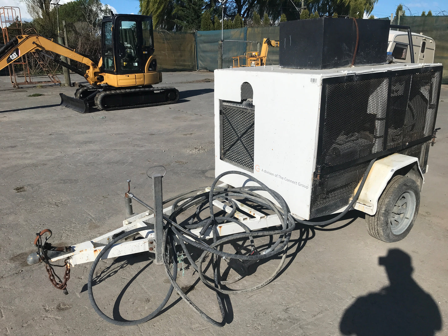 2009 6000psi Diesel Waterblaster Trailer