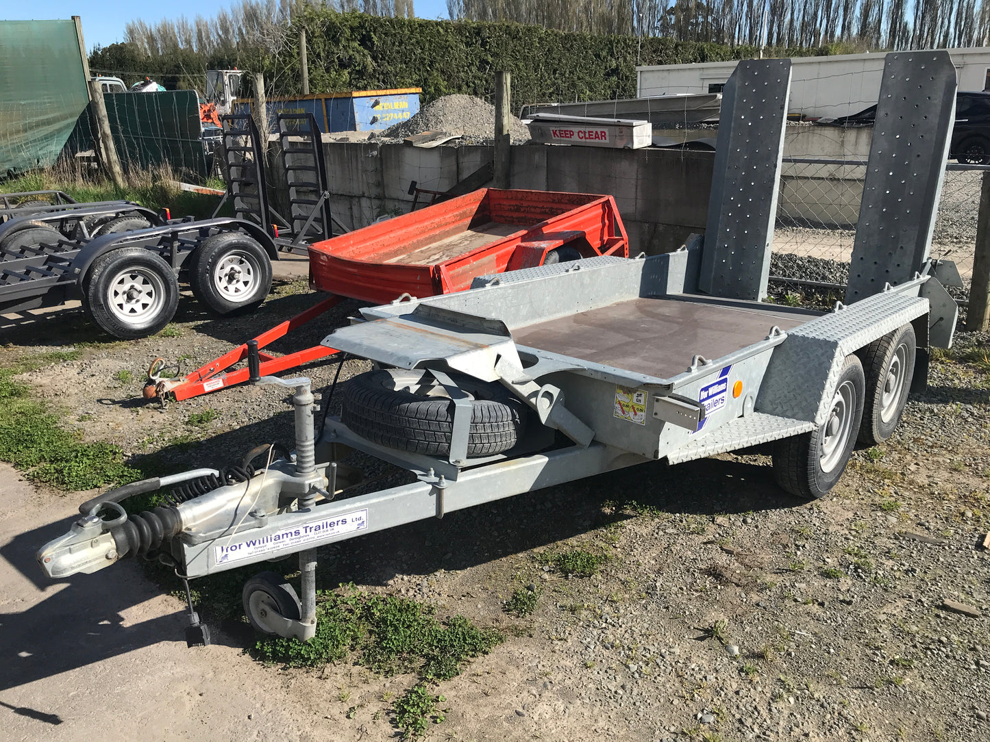 2019 Ifor Williams GH94 Plant / Digger Trailer 2.5T