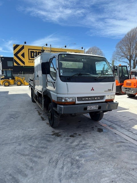 2008 Mitsubishi FG145C1 Canter Service Truck, 4wd, tipper