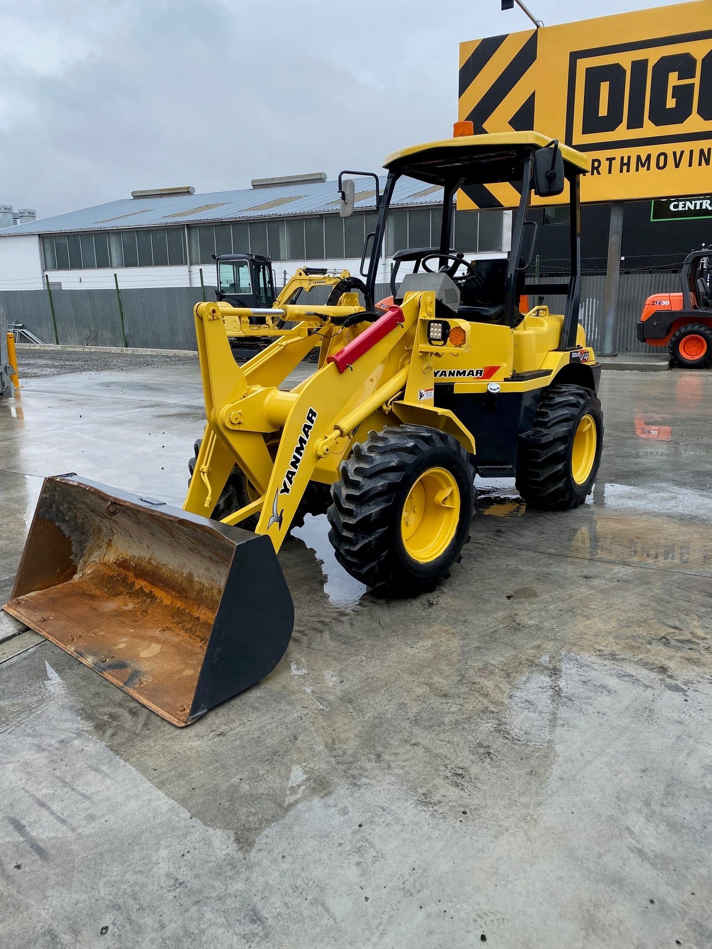 2009 Yanmar V4-6D Wheel Loader