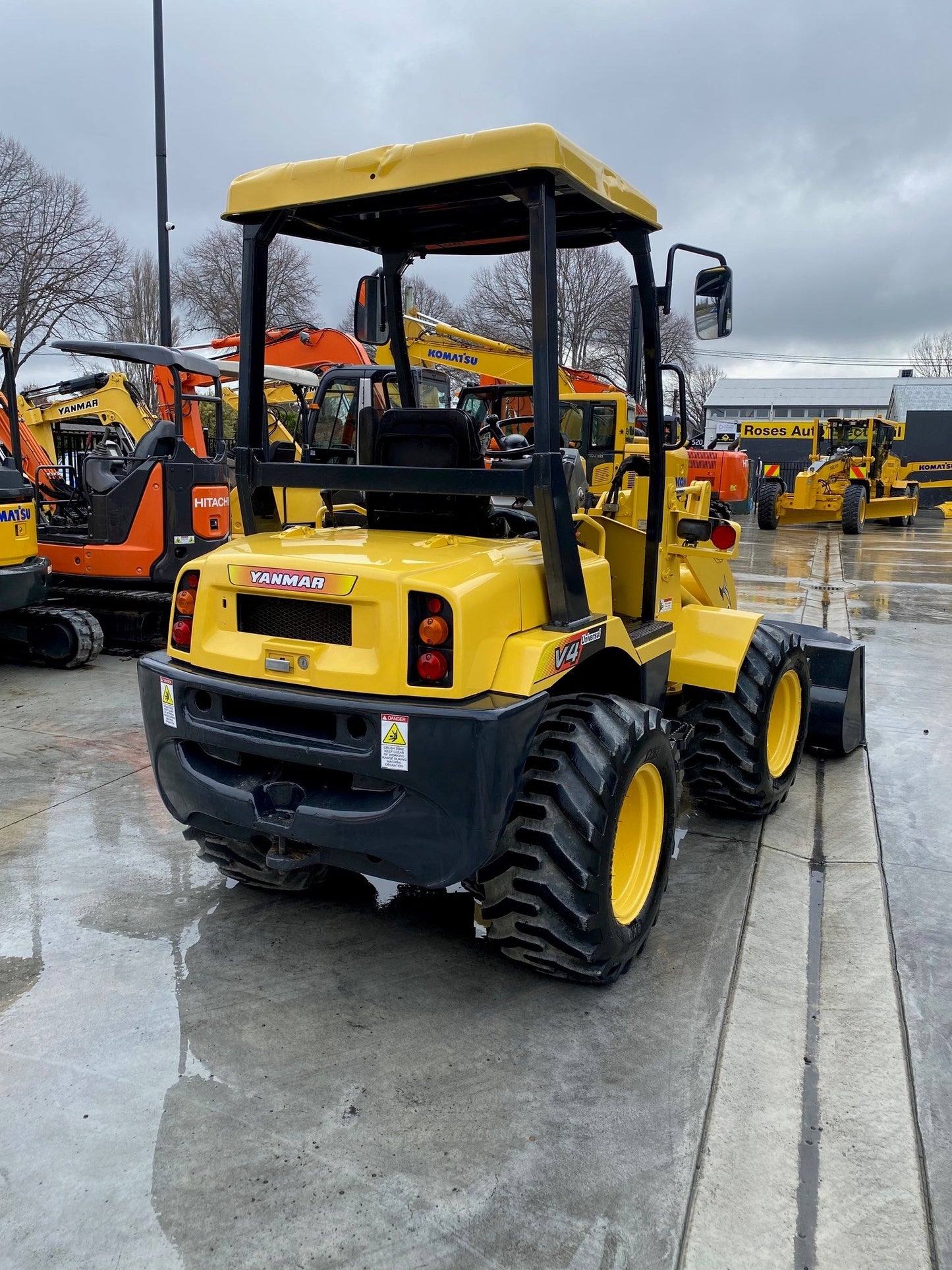 2009 Yanmar V4-6D Wheel Loader