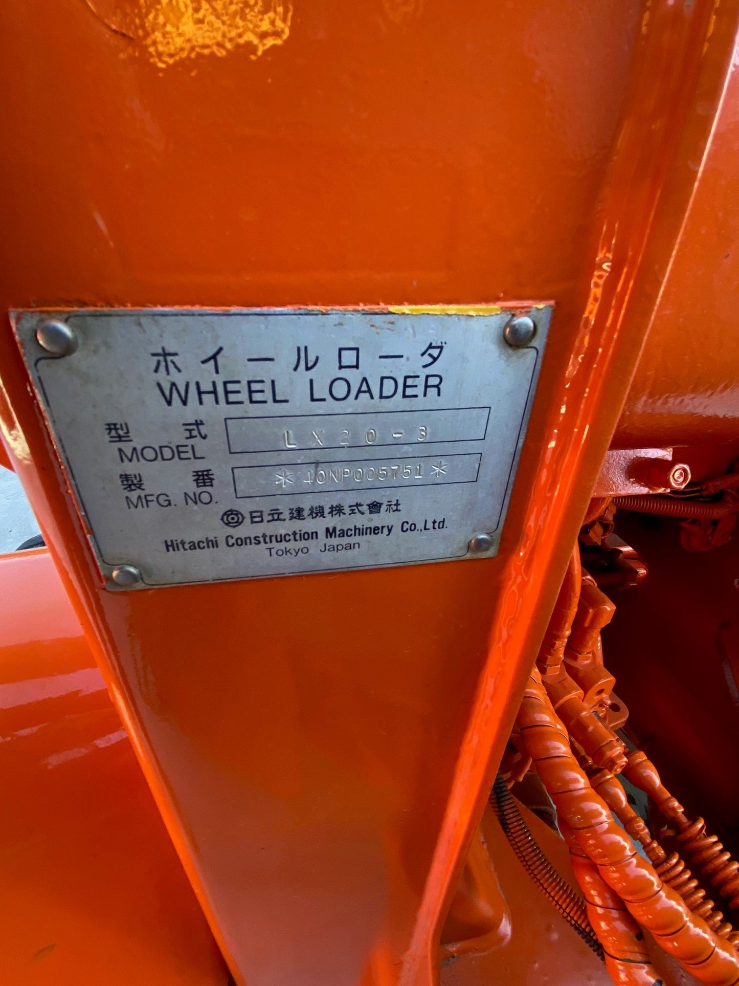 Hitachi LX20-3 Loader