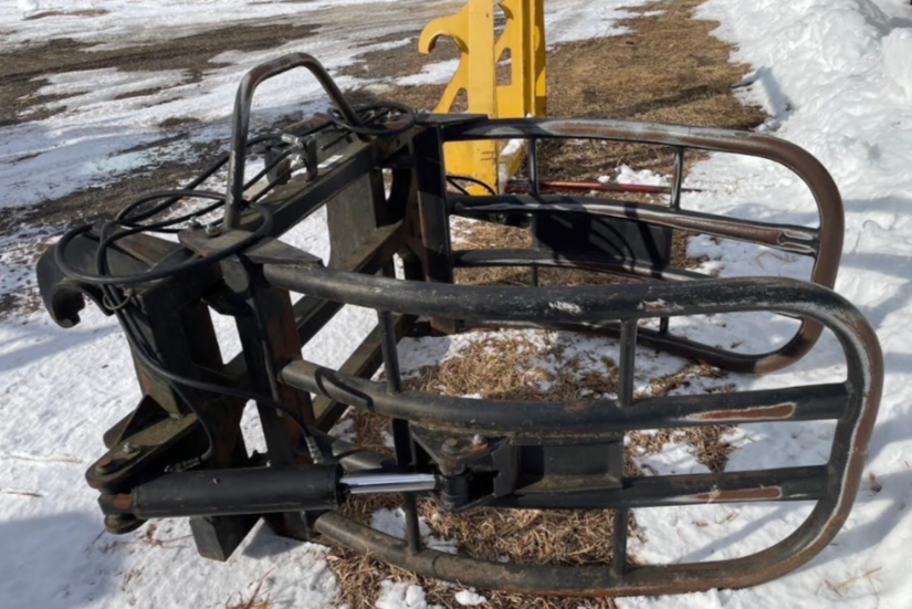Soft Jaw Bale Grab - For Japanese Style Hitch