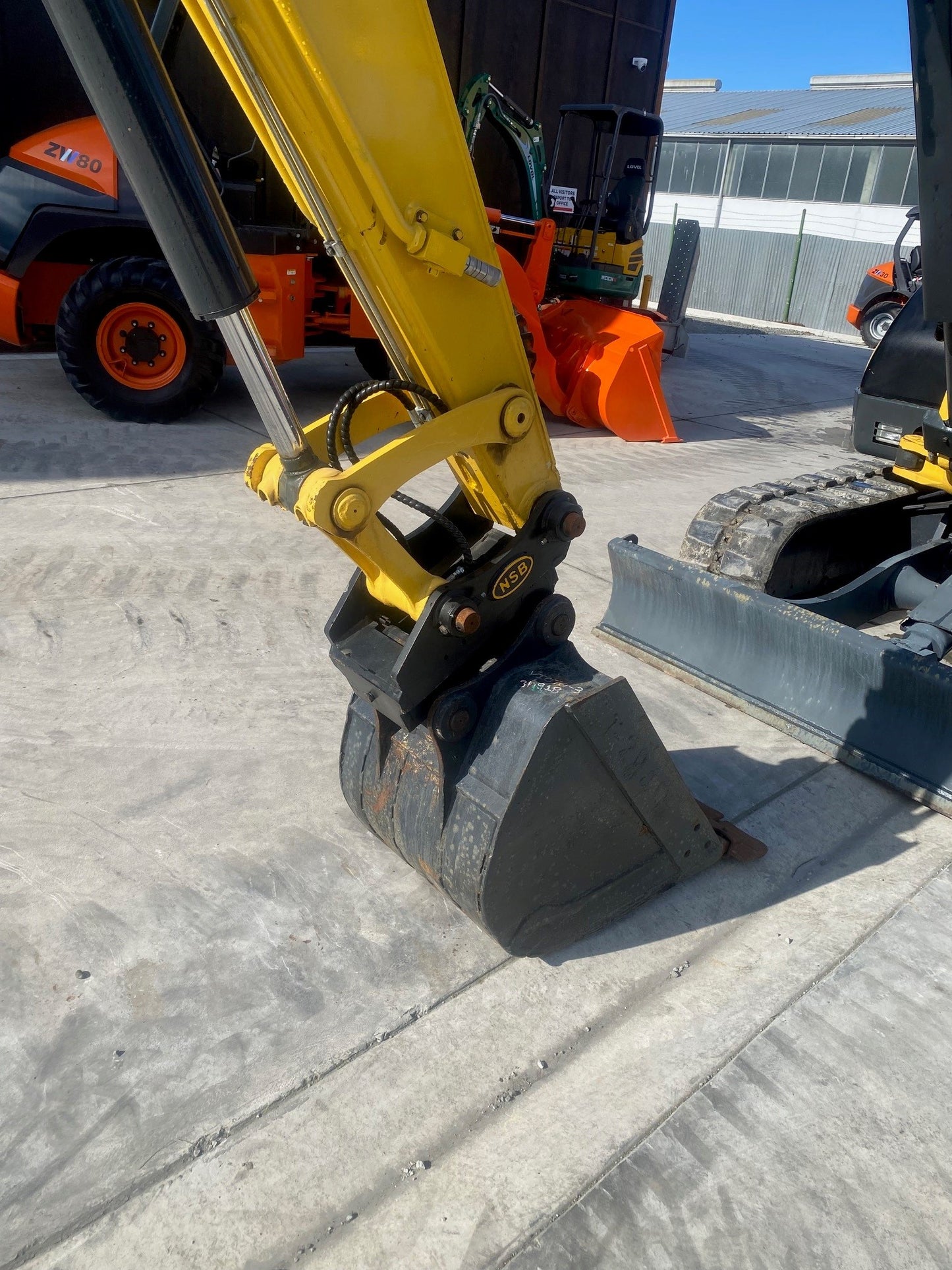 Yanmar VIO70 7.8 Digger W/Blade