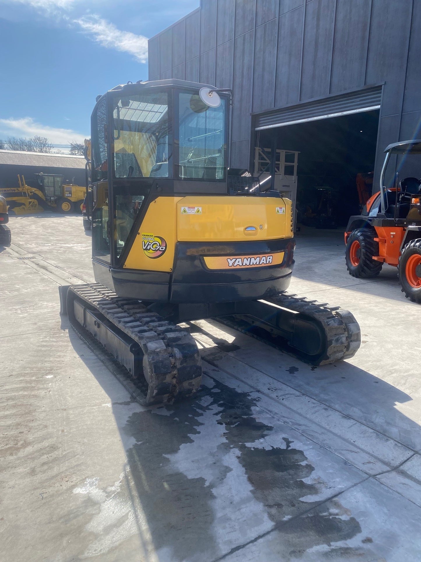 Yanmar VIO70 7.8 Digger W/Blade