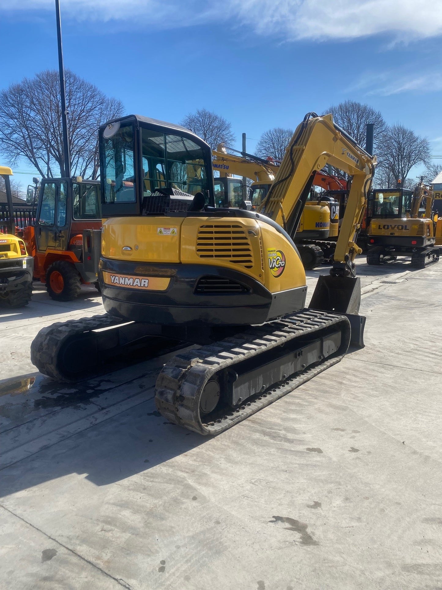 Yanmar VIO70 7.8 Digger W/Blade