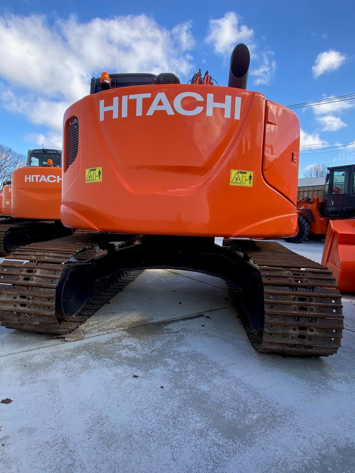 Hitachi ZX135US Digger 13.5 ton Zero Swing Digger