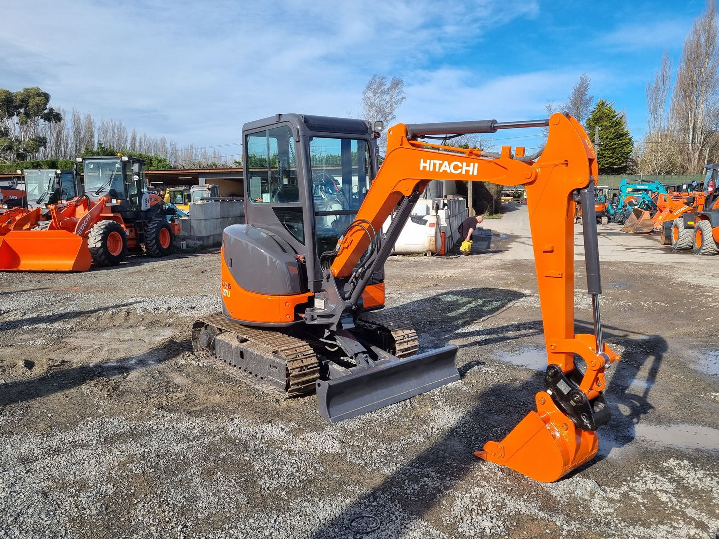 Hitachi Zaxis ZX27U Digger 2.7 Ton