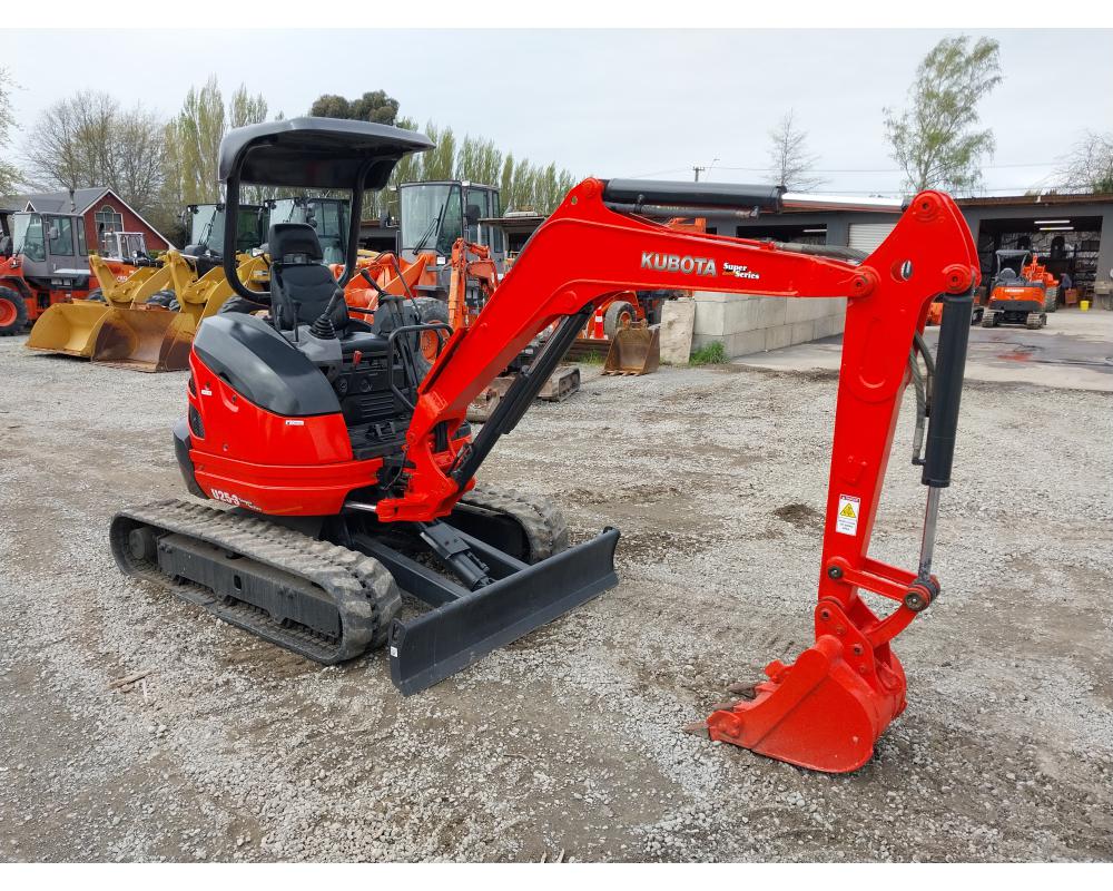 Kubota U25-3S, 2.5 Ton Excavator
